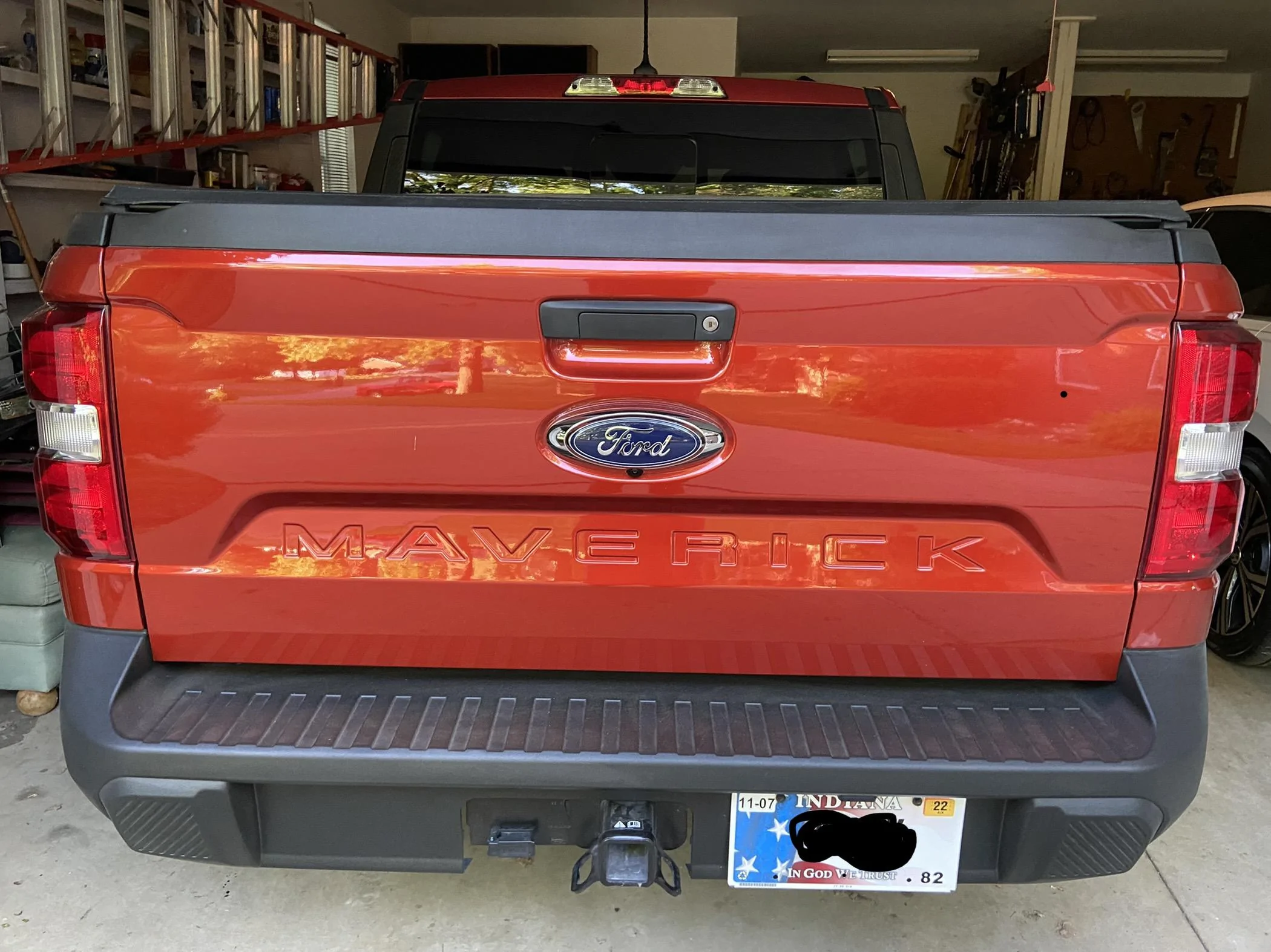 Ford Maverick Lettering on the Maverick stamp on the tailgate 39FF0FFD-E6EA-464B-B4A6-4C073394D00A