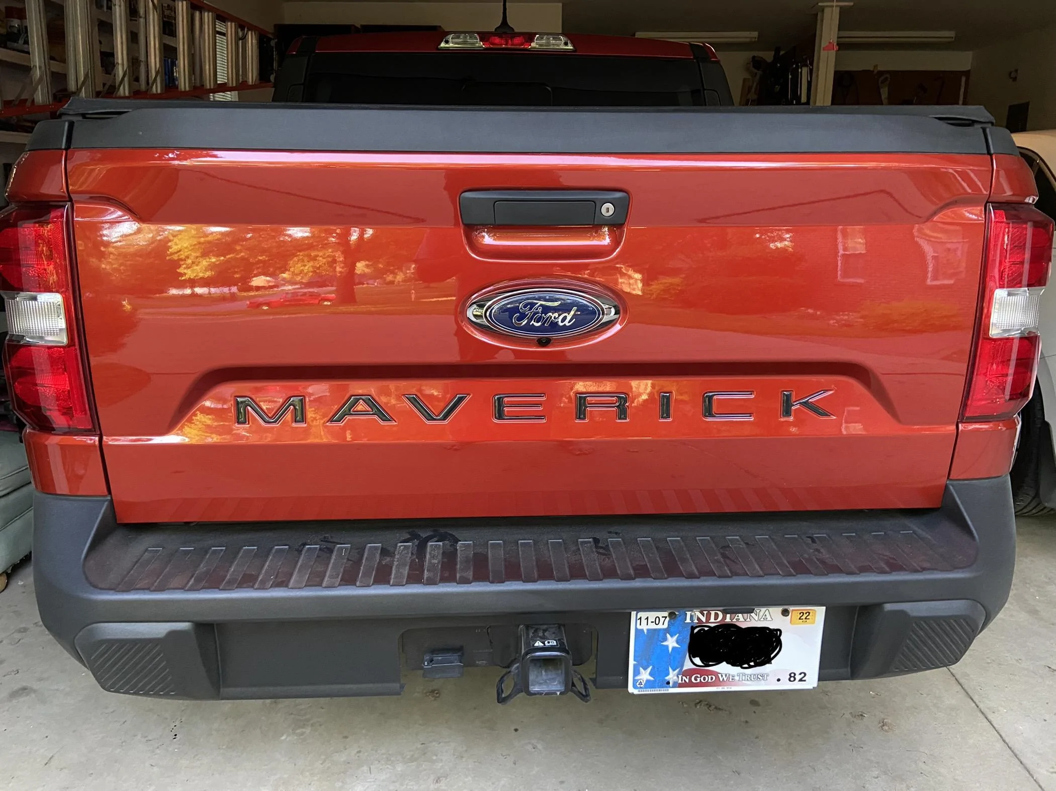Ford Maverick Lettering on the Maverick stamp on the tailgate 8B9A9EDF-D663-4E74-9521-7C06569C1CD9