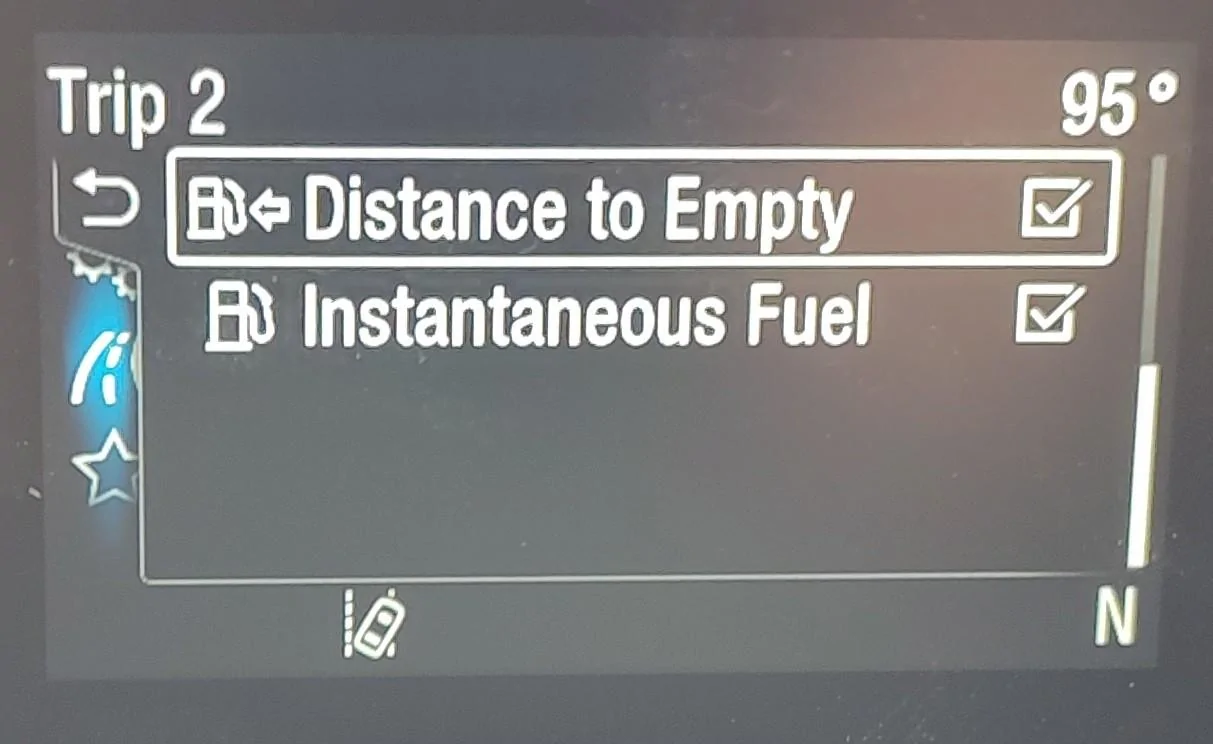 Ford Maverick Instantaneous  fuel  ⛽️  setting? IMG_20220517_132635799