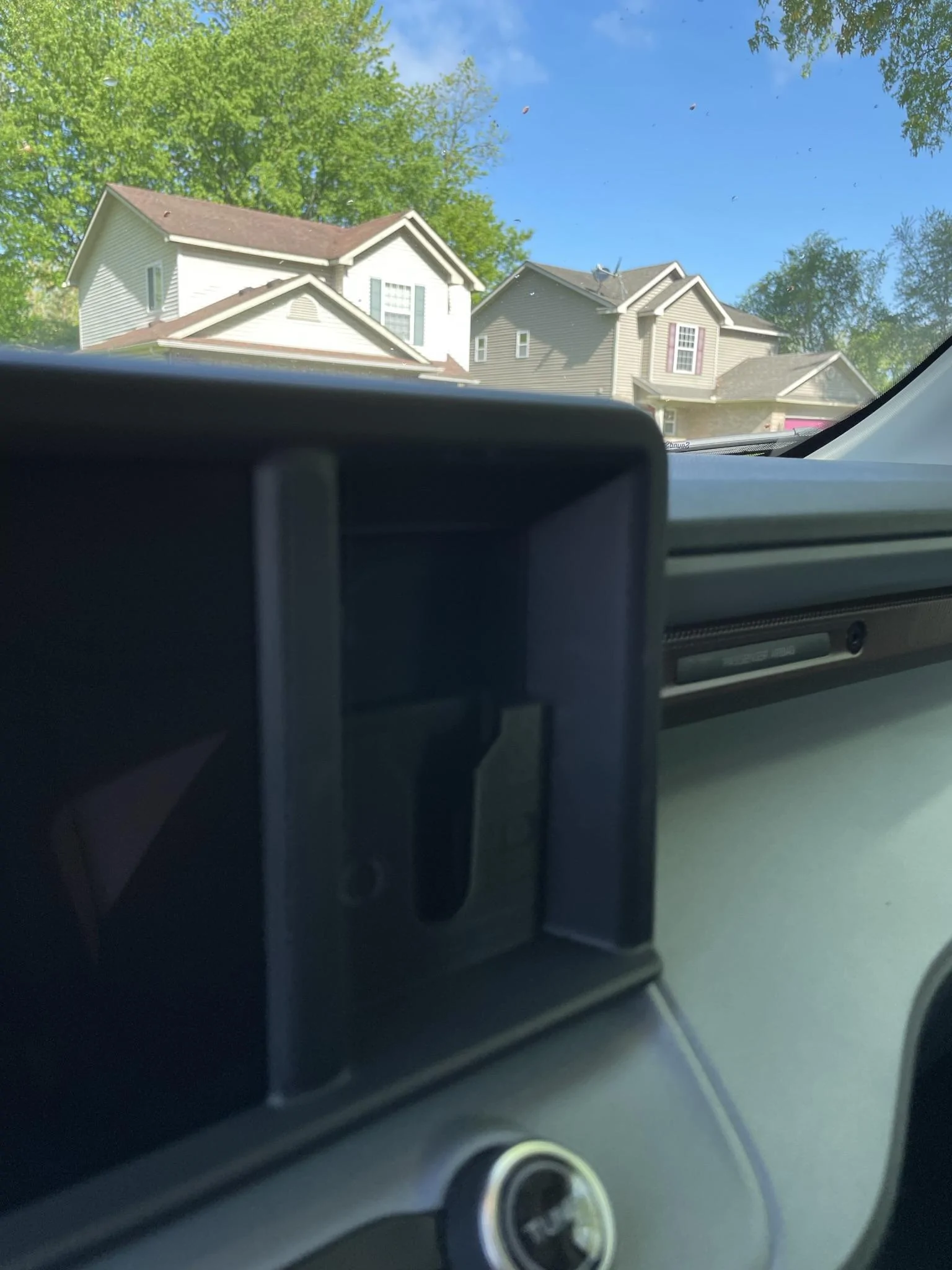 Ford Maverick FITS ball mount for phone holders IMG_1118