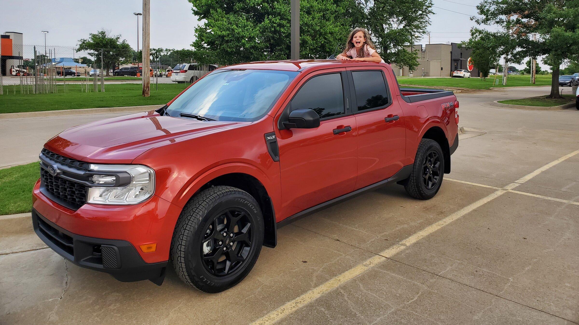 Ford Maverick HOT PEPPER RED Maverick Photos Thread 20220520_190304