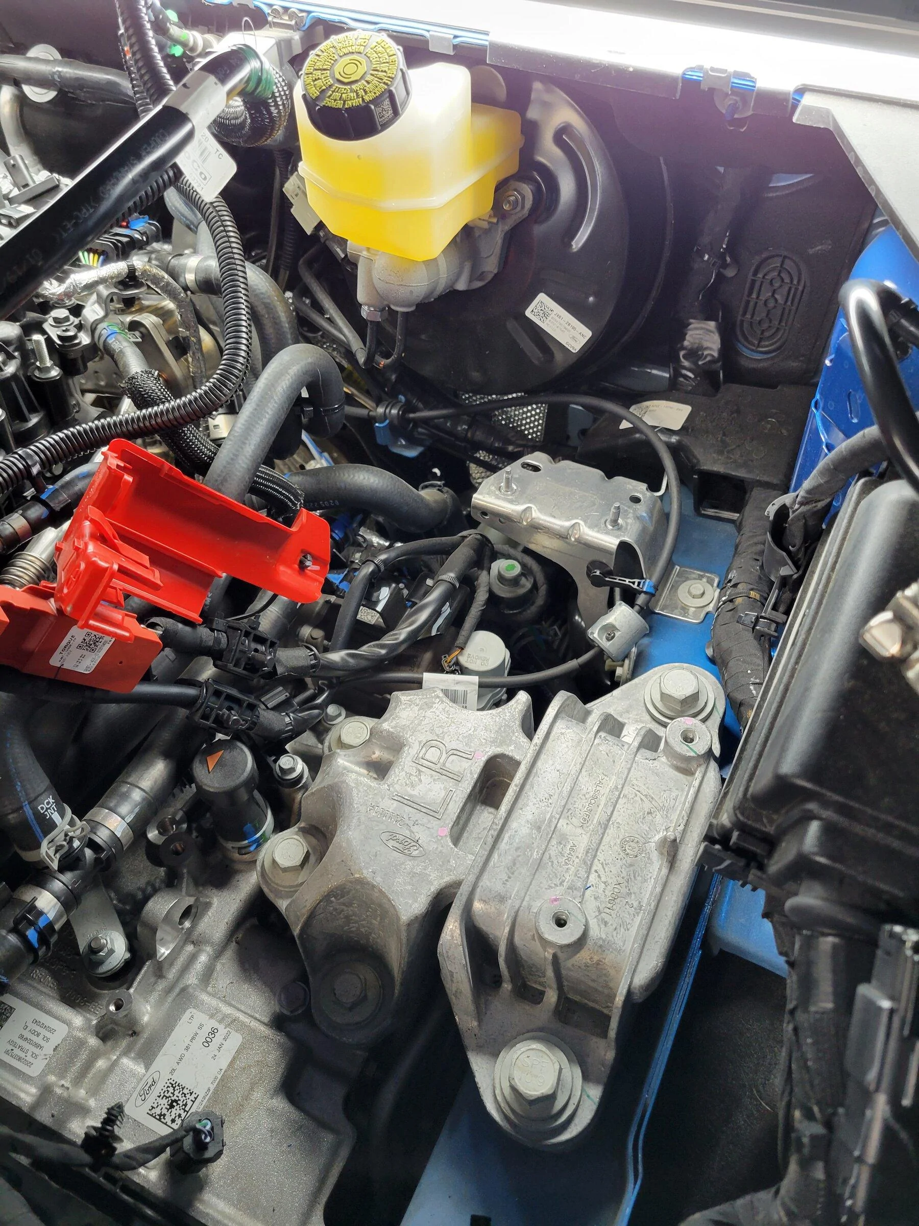 Ford Maverick Project QuikRik. My Velocity Blue XL AWD Performance build 20220521_213702