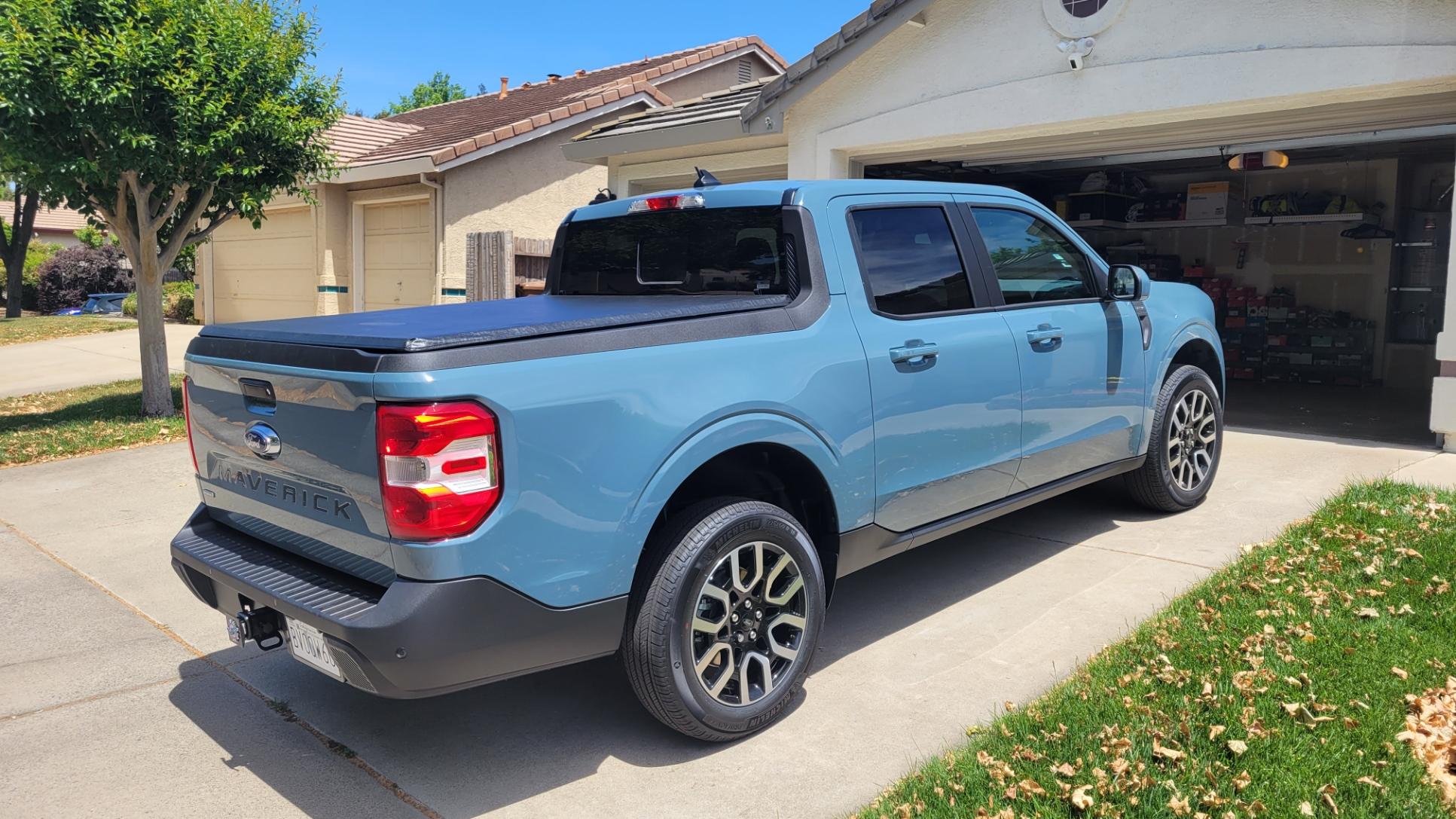 Ford Maverick Tonneau Covers - roll up cover vs hard folding? 20220519_124828