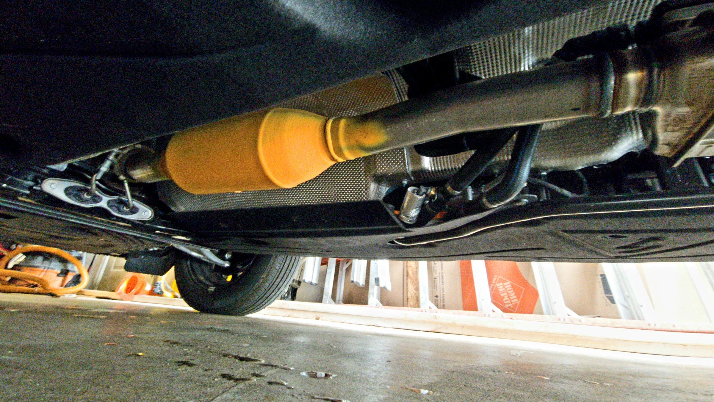 Ford Maverick Which Catalytic convertor shield works with Maverick 20220523_160509(1)