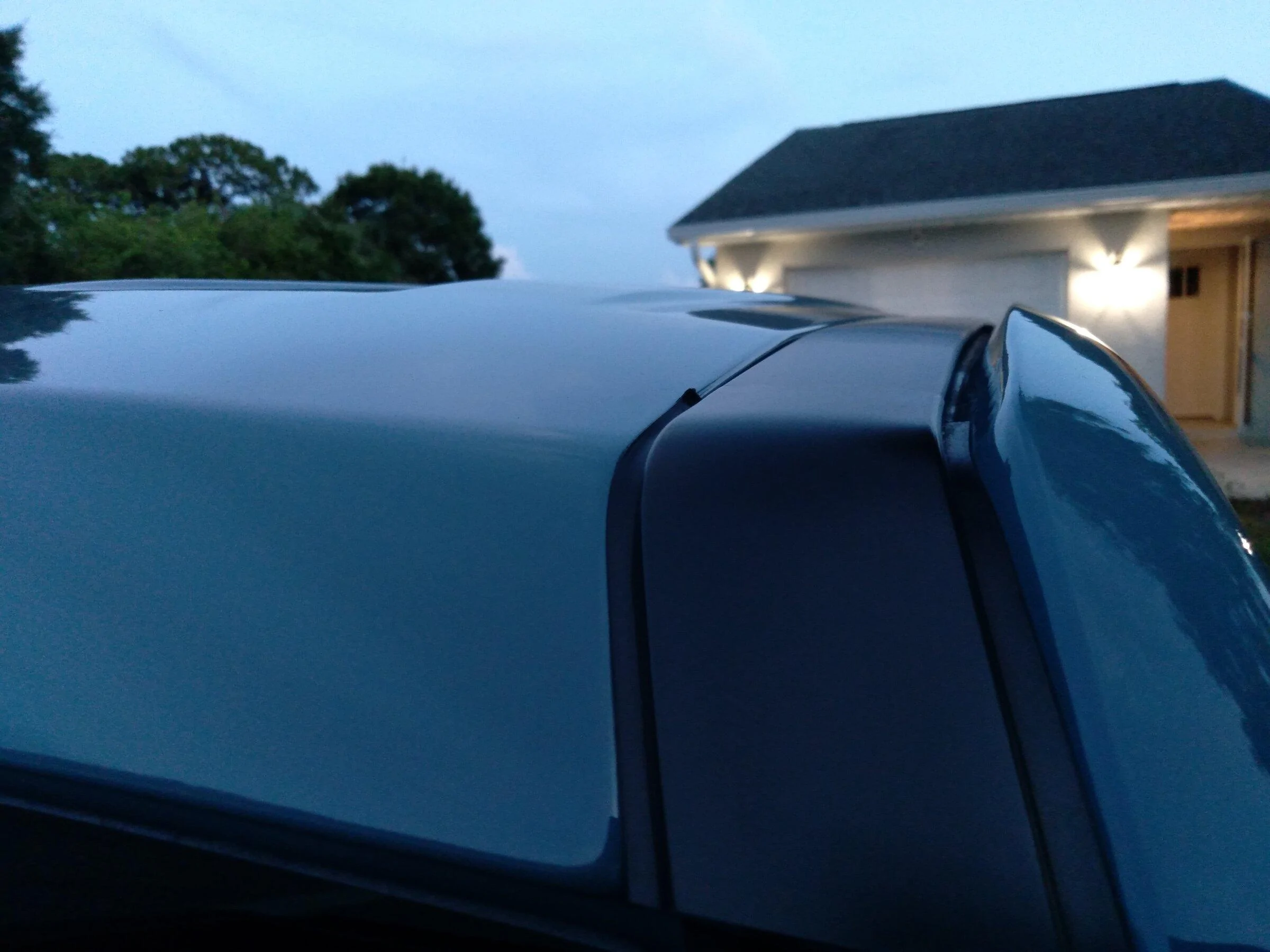 Ford Maverick Roof Molding Factory Defect 20220525_201722