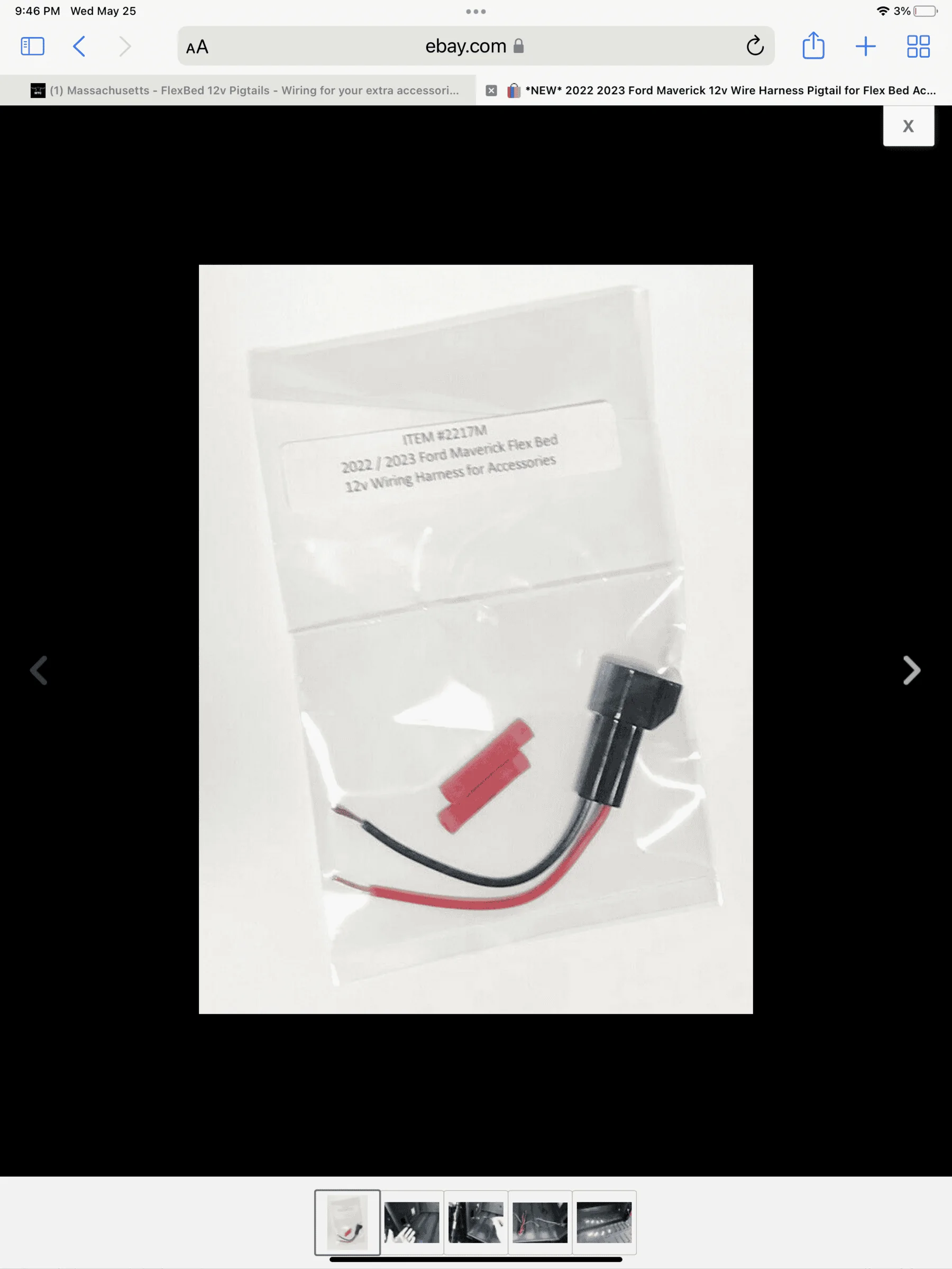Ford Maverick FlexBed 12v Pigtails - Wiring for your extra accessories! 422221E2-517D-4761-81A9-F347A241FE7F