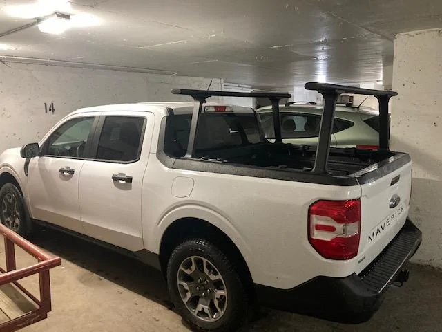 Ford Maverick Trac One Depot Ladder Rack Install IMG_1100