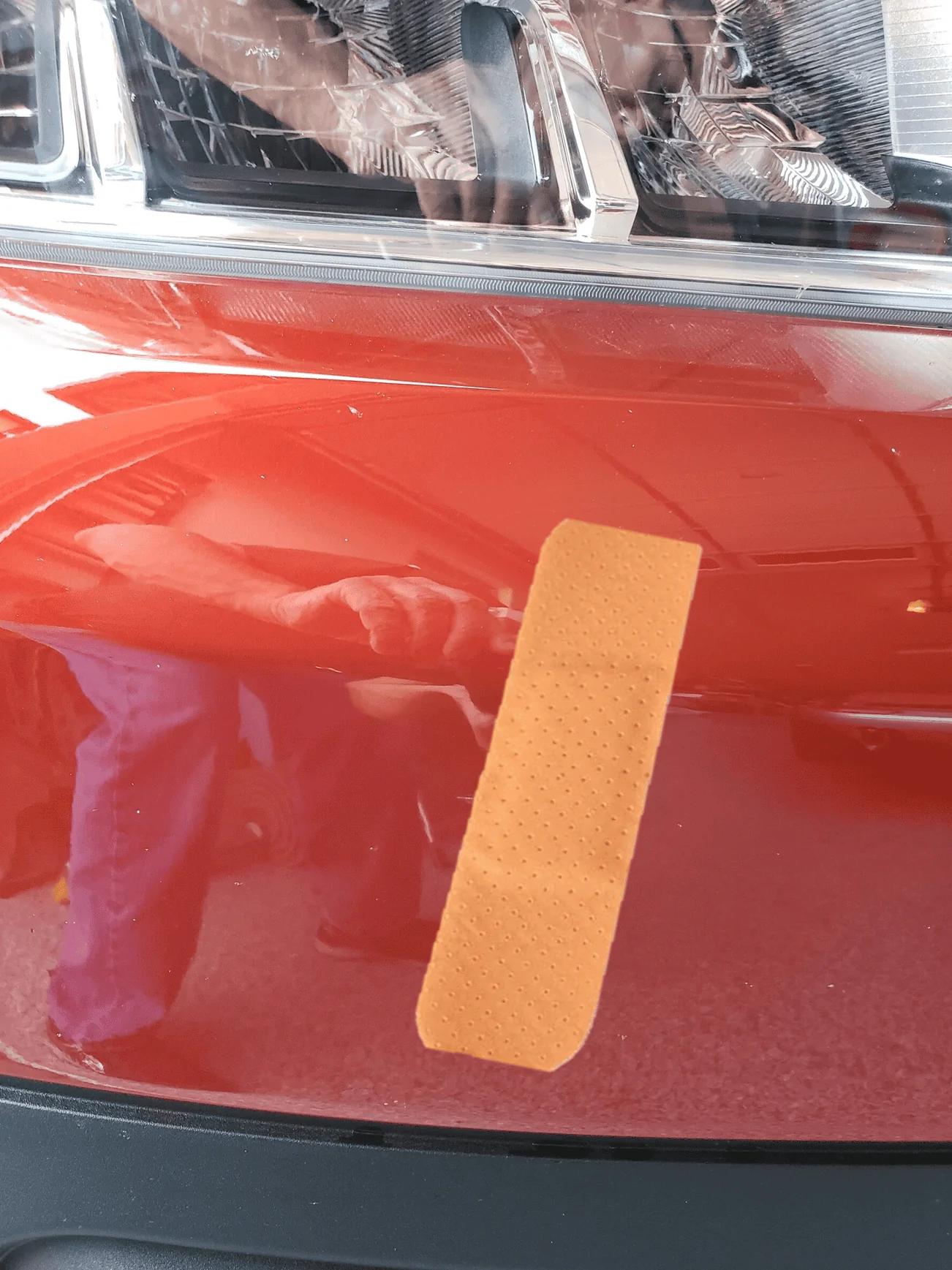 Ford Maverick Guess the repair cost!! [paint missing from front bumper] 1653568326339