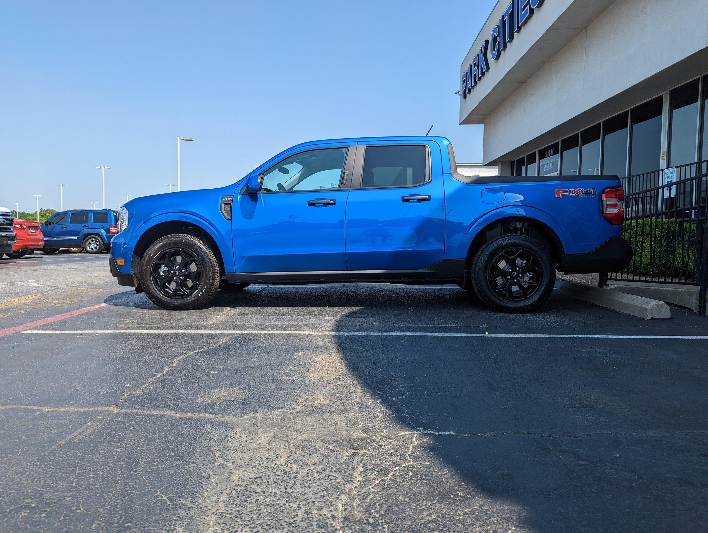 Ford Maverick VELOCITY BLUE Maverick Photos Thread PXL_20220519_154757822