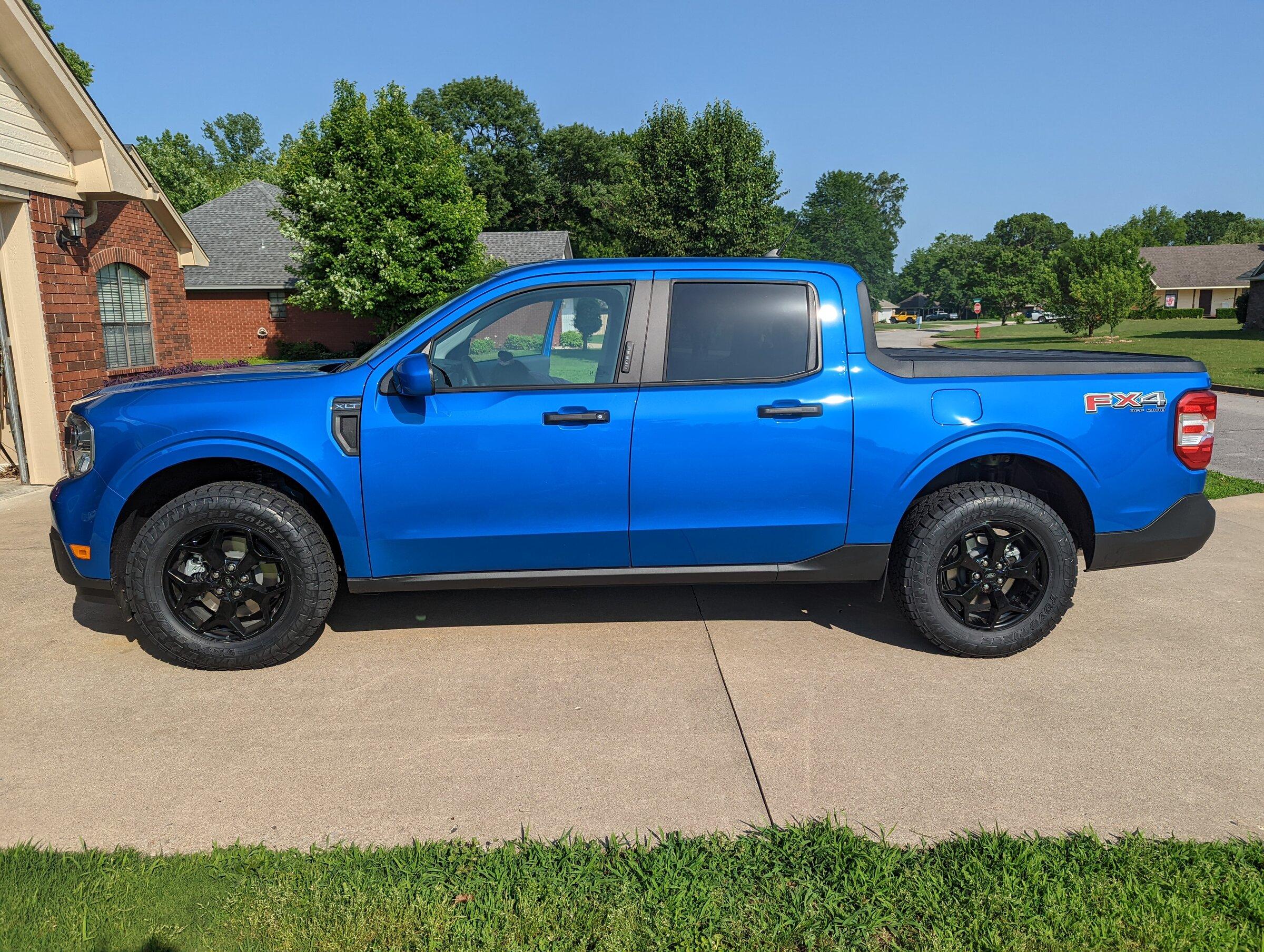 Ford Maverick VELOCITY BLUE Maverick Photos Thread PXL_20220519_221054212