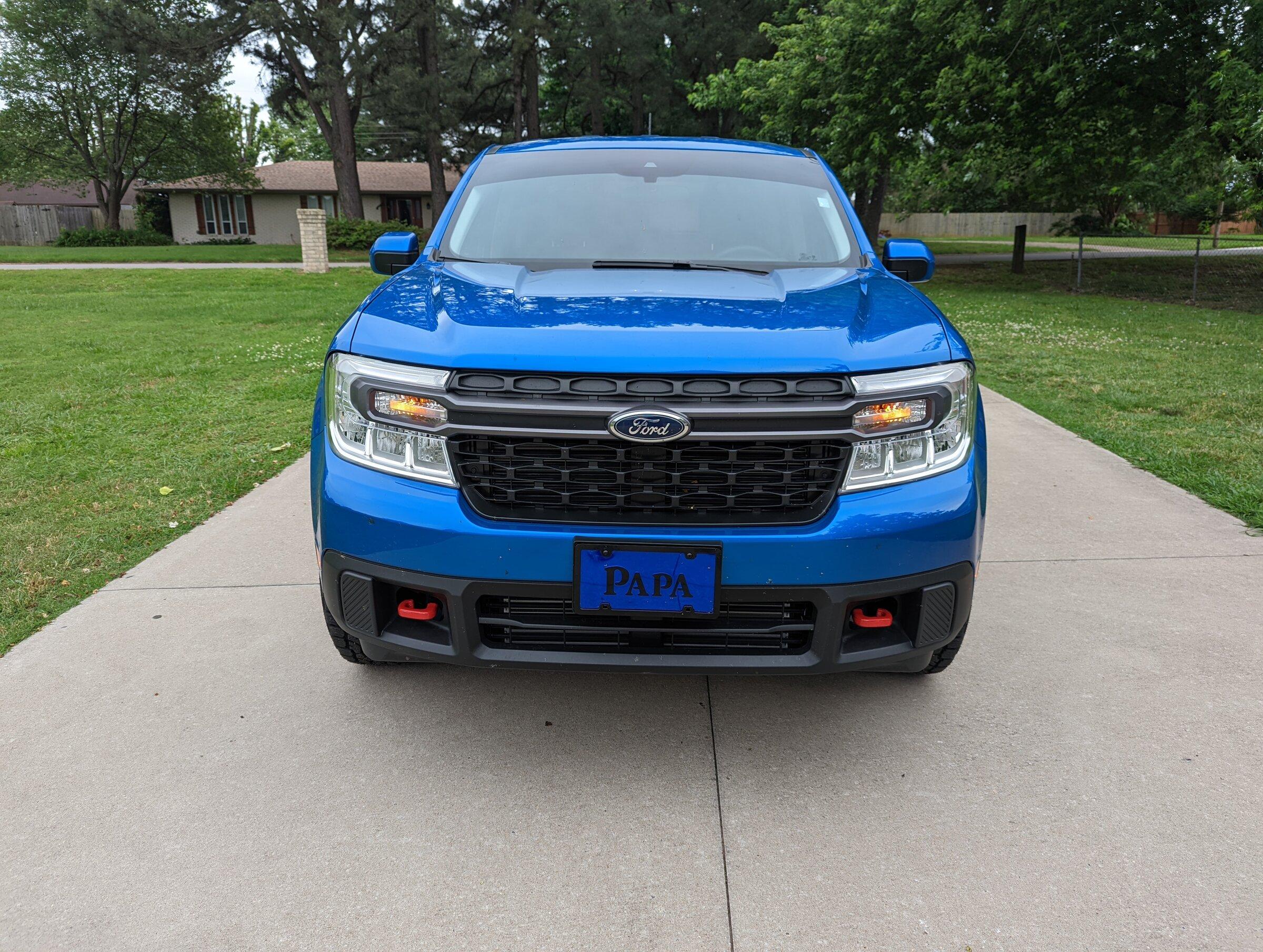 Ford Maverick VELOCITY BLUE Maverick Photos Thread PXL_20220521_212124905