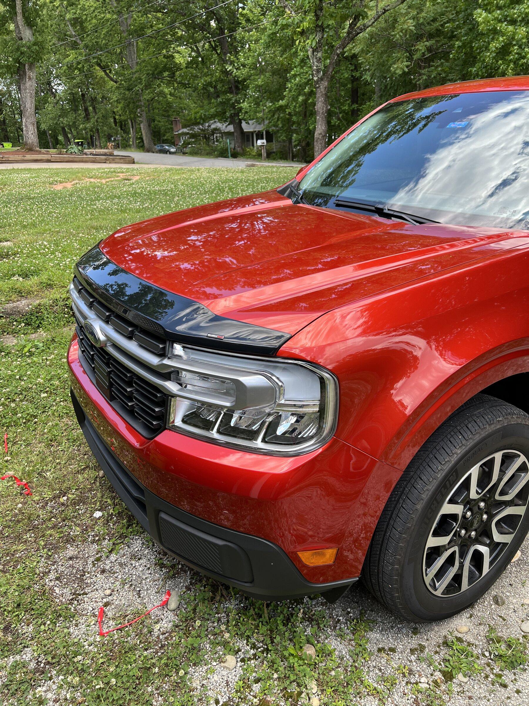 Ford Maverick Installed Gator bed cover and WeatherTech hood protector today! 1BB79B43-5BE4-4B1C-800A-591A74CF4F1B