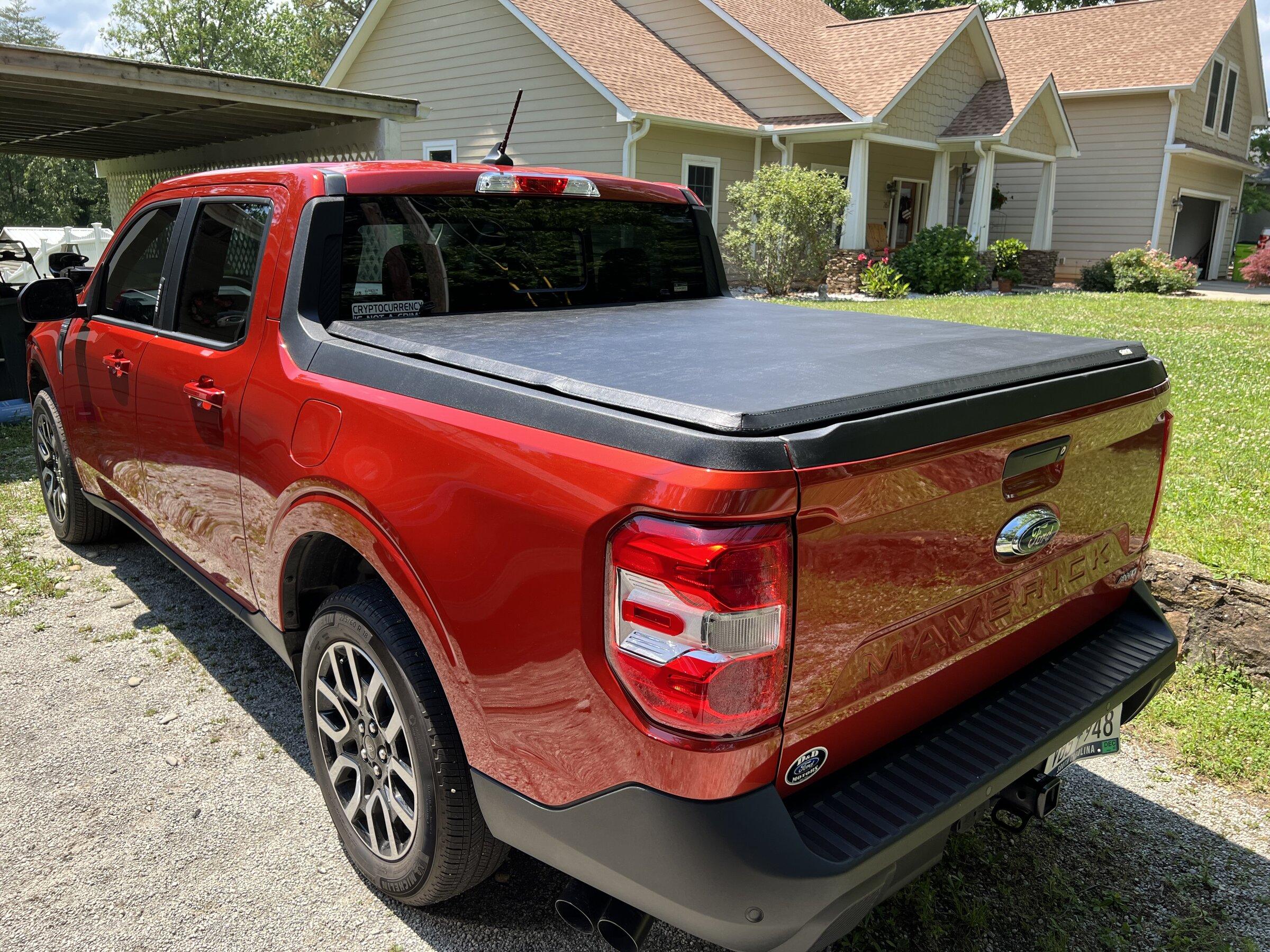 Ford Maverick Installed Gator bed cover and WeatherTech hood protector today! 73F09075-FB90-453F-9565-832ECDEEB49E