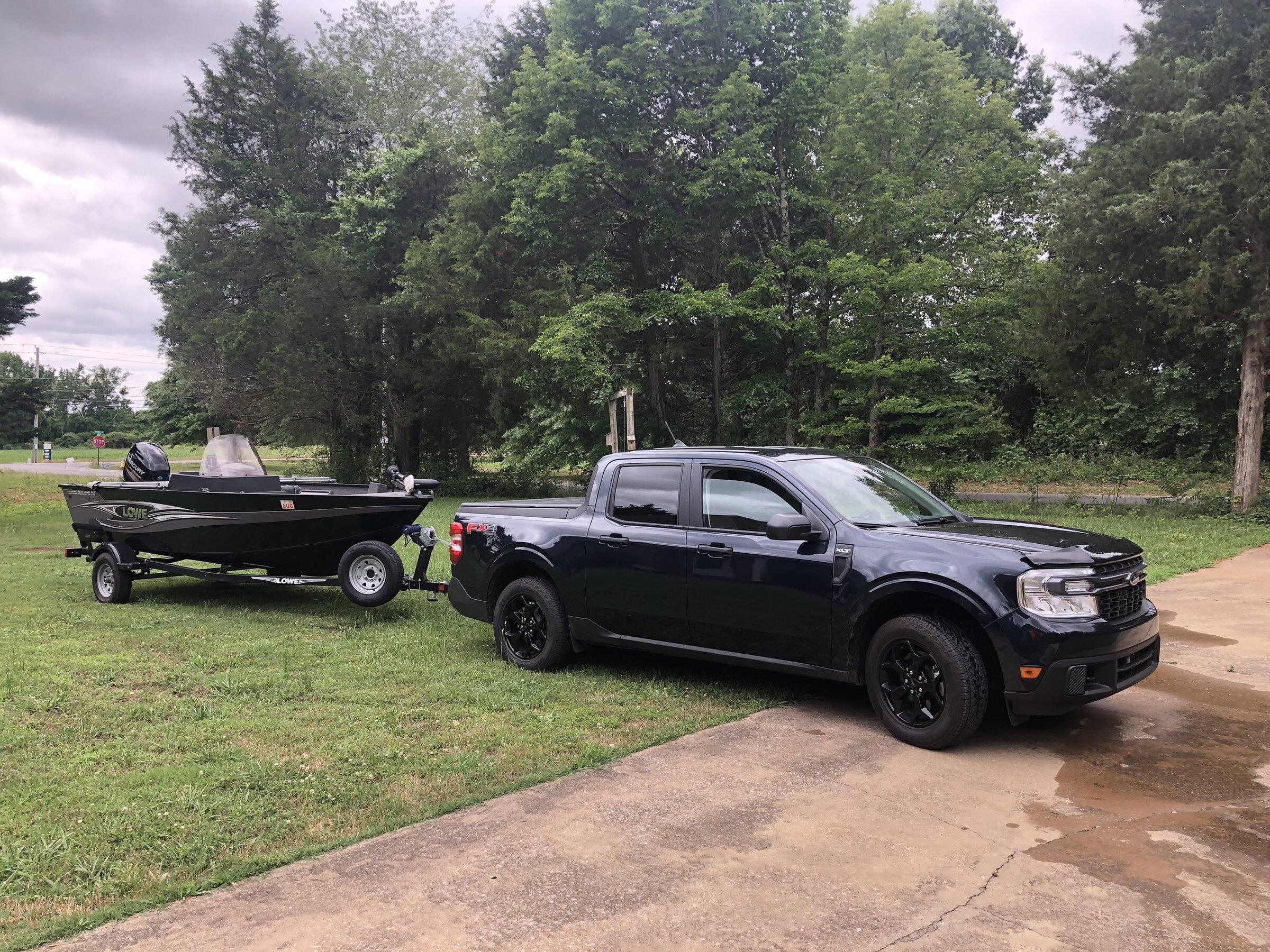 Ford Maverick Anyone use a Maverick yet to tow a boat 53F667E3-5D78-4AB4-A02C-04621259779A