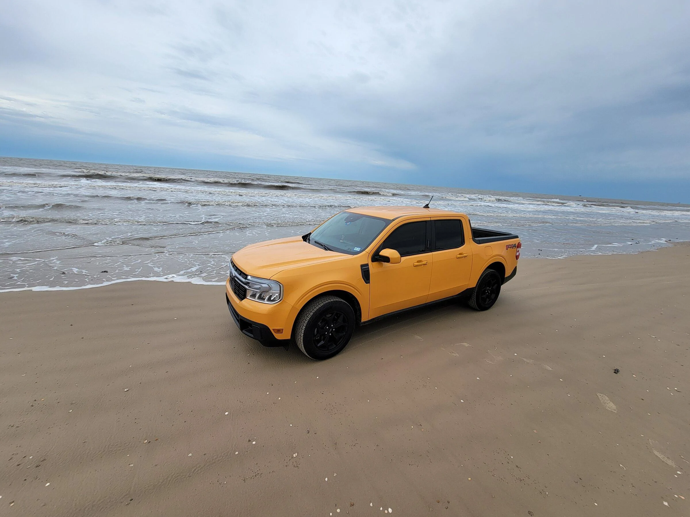 Ford Maverick Dallas to Crystal Beach Texas. Crazy Gas Mileage. 20220525_091944