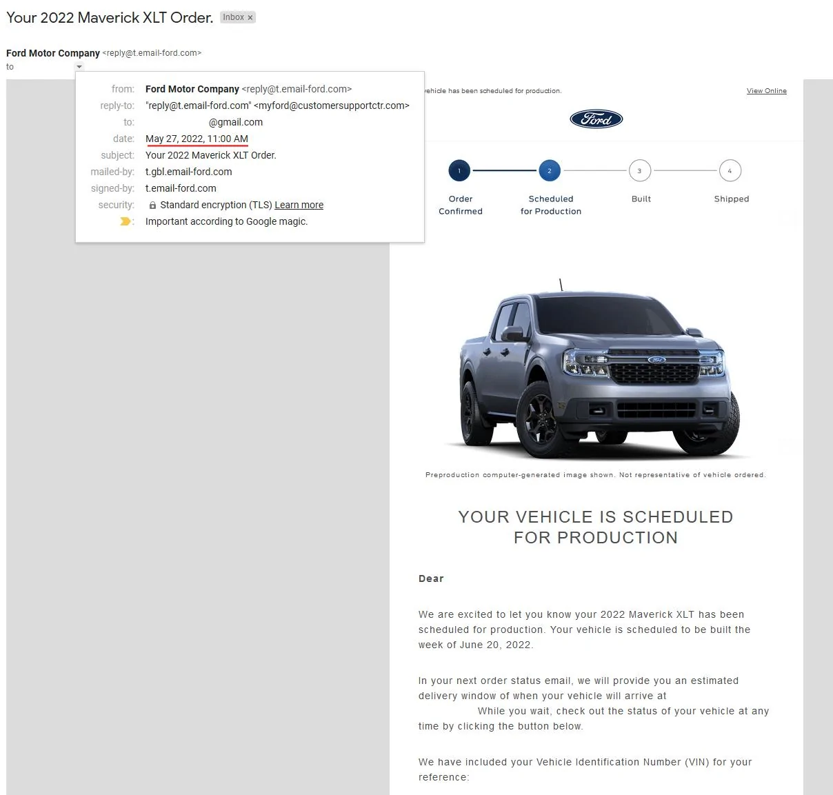 Ford Maverick Maverick Order Got Scheduled While Buying Santa Cruz sc2