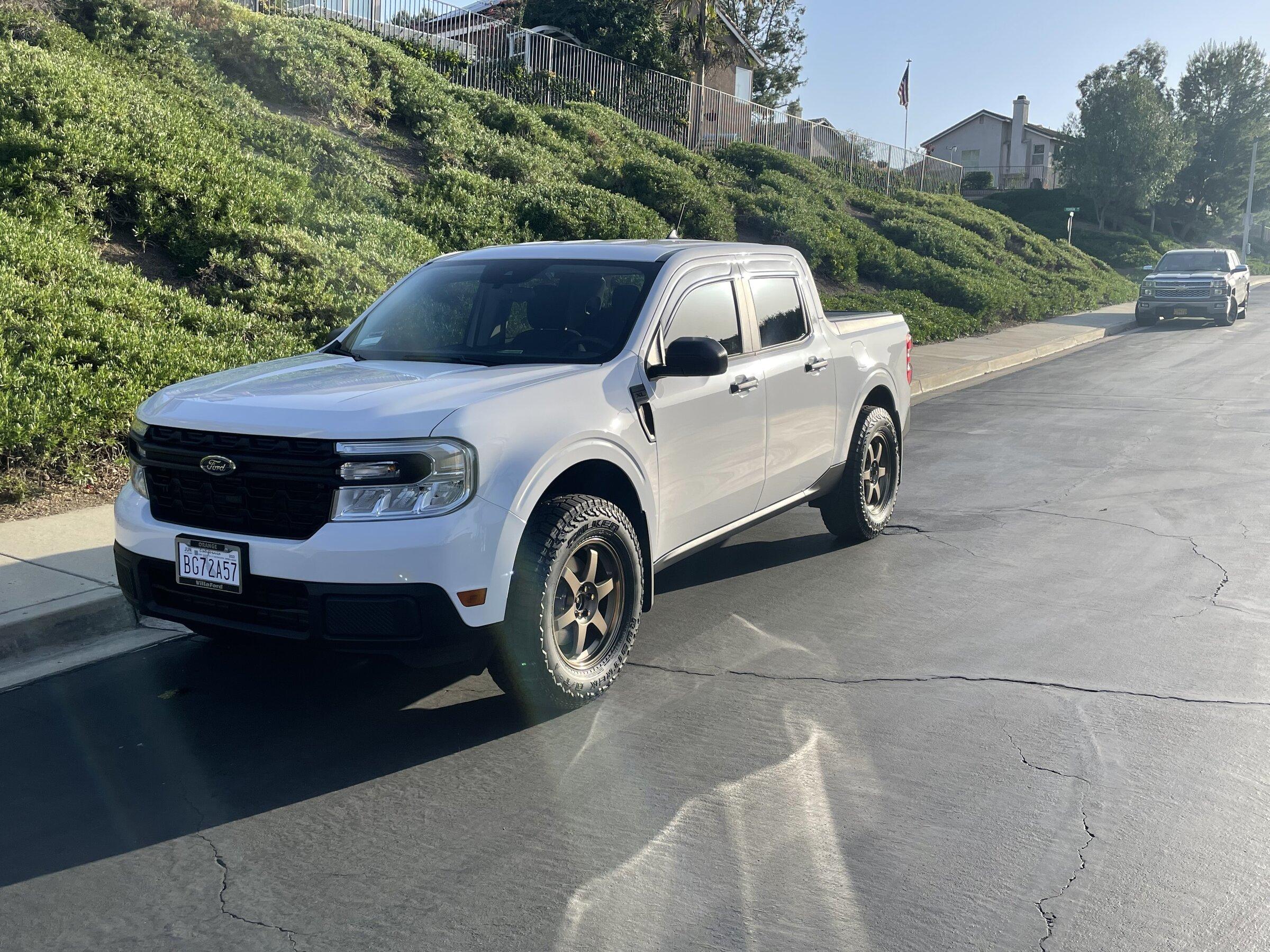 Ford Maverick Hybrid owners post your mileage with oversized AT tires 0F7D43E9-A073-4D1B-9E56-8E63F0680021