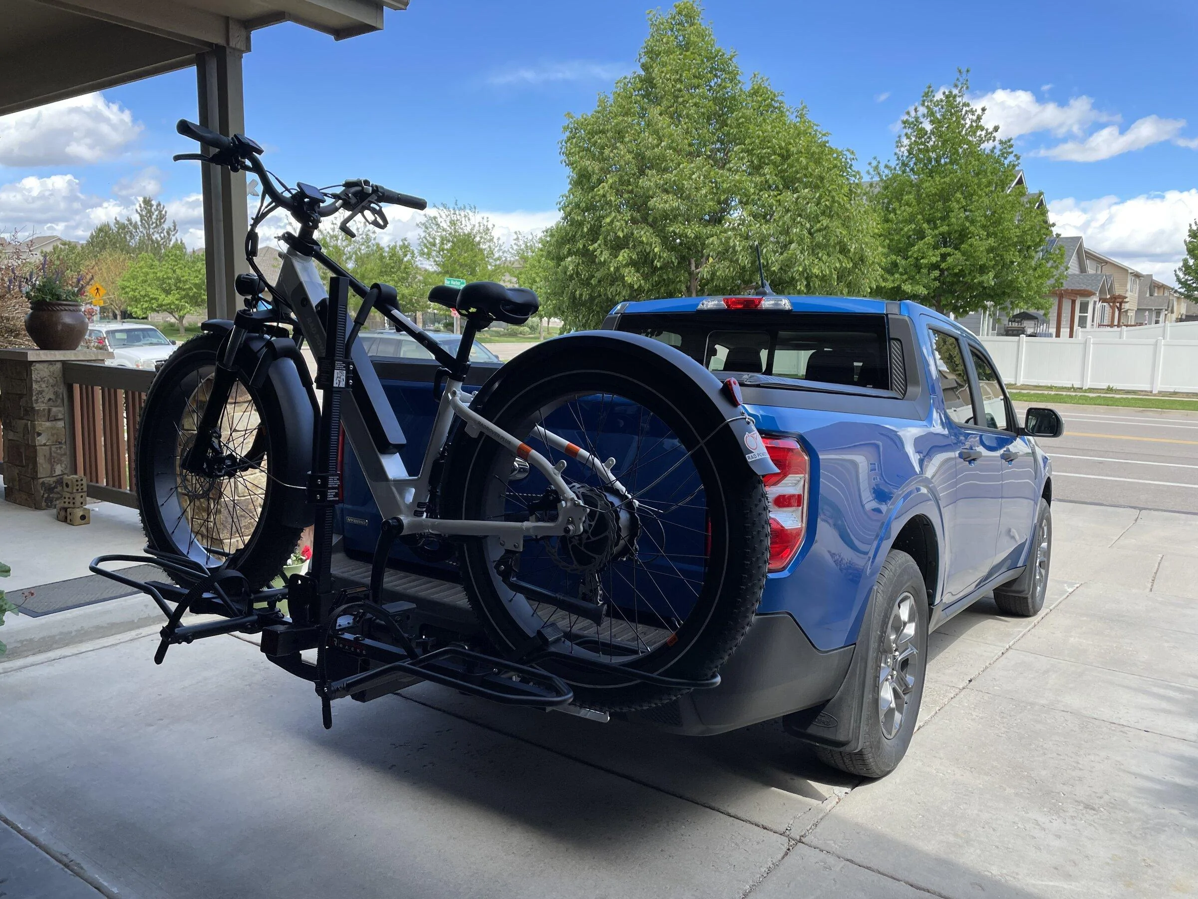 Ford Maverick Hollywood eBike Carrier on Maverick 0E270A20-BFFB-48A4-A7EB-32410B40096E
