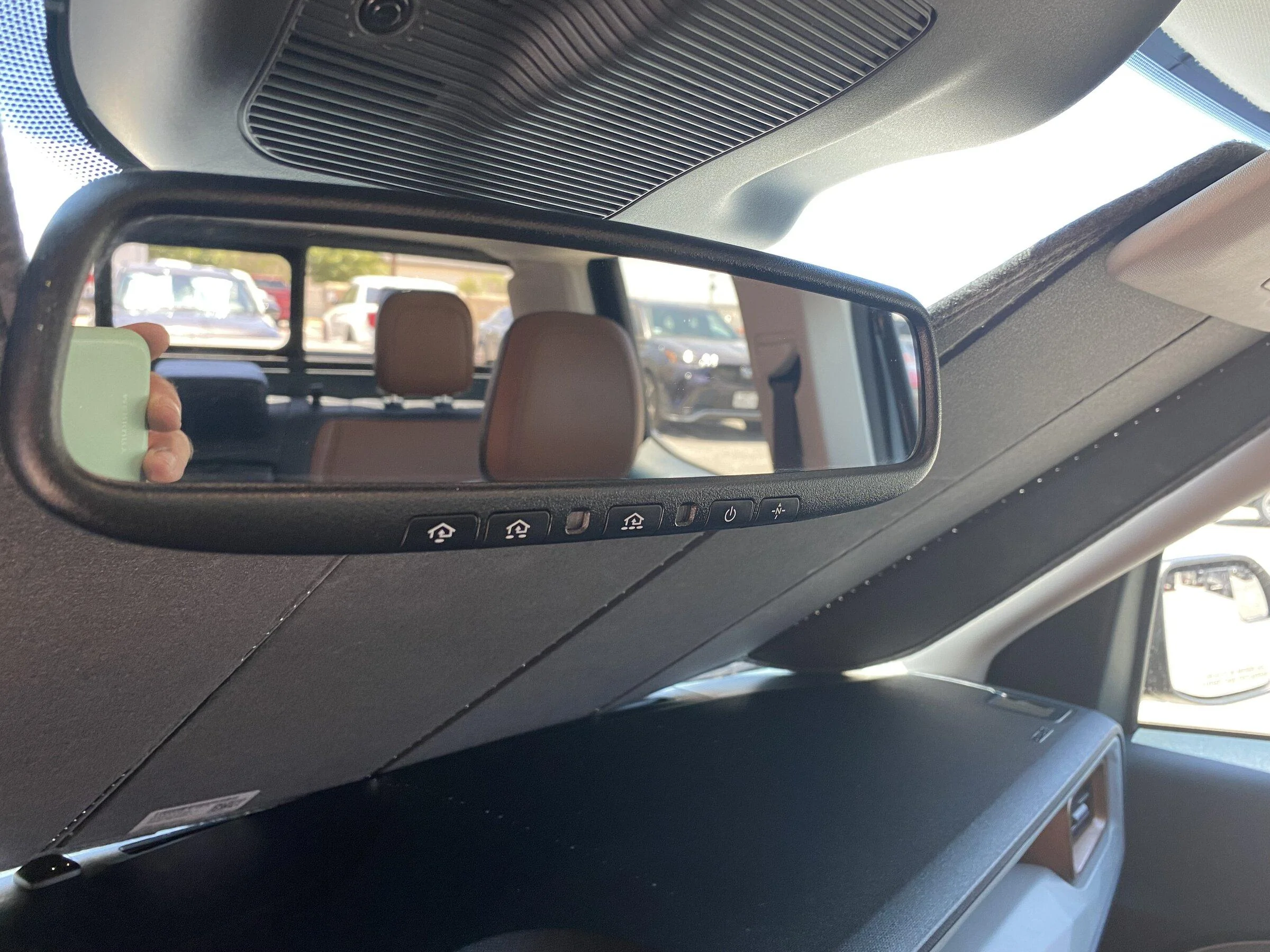 Ford Maverick Rear View Mirror Upgrade IMG_0473