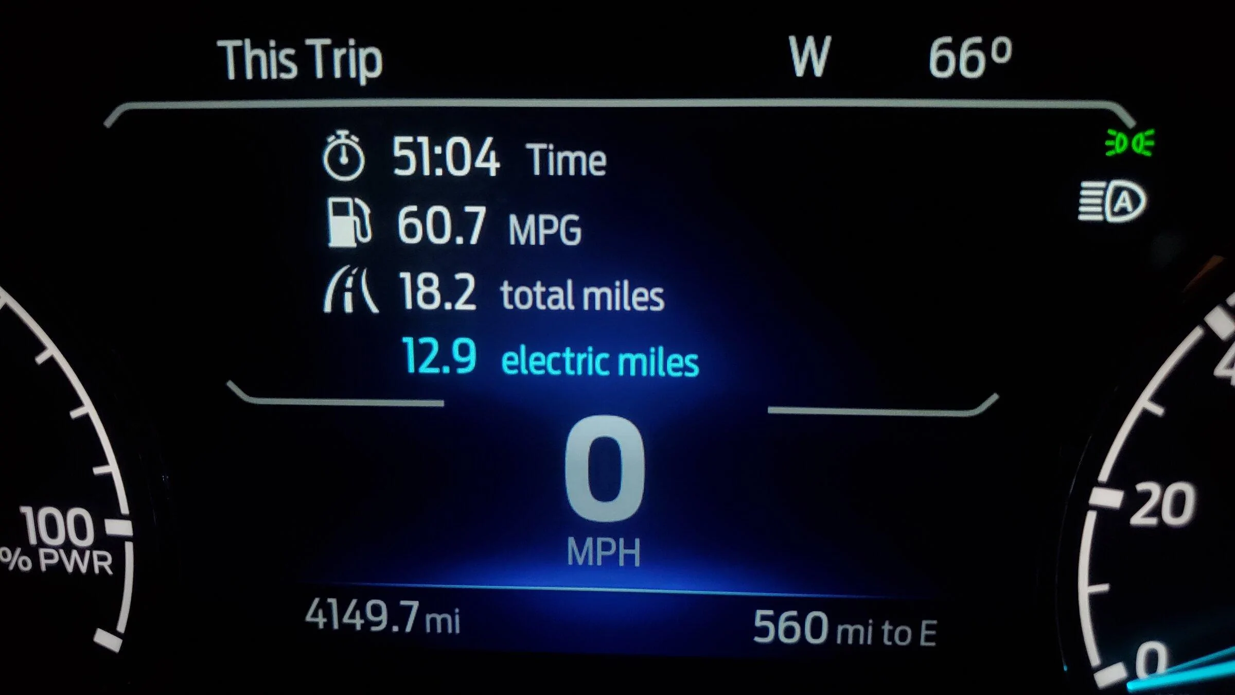 Ford Maverick New personal MPG record 20220602_082421