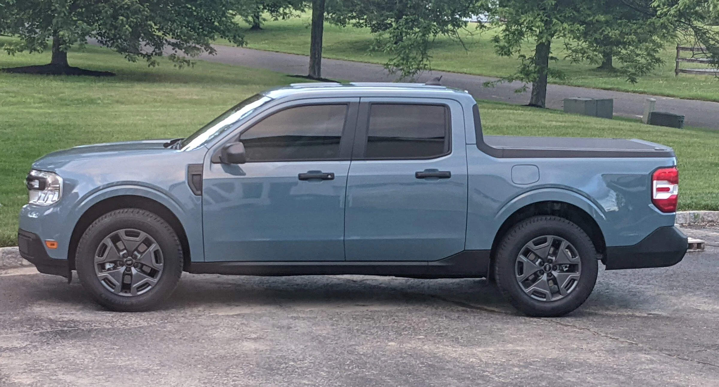 Ford Maverick Blacked out emblems. PXL_20220528_235511292_2