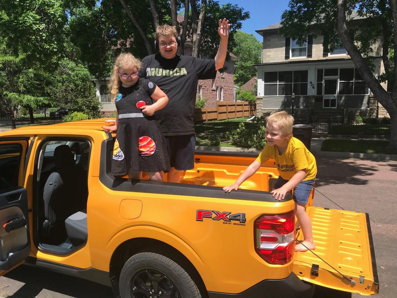Ford Maverick Cyber Orange Mav is Home! mav3