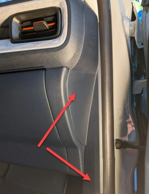 Ford Maverick DIY writeup: Radar Detector / Dash Cam, etc install using BCM Fuse Box (Passenger Side Panel Replacement Tips) 7V7tMCpl