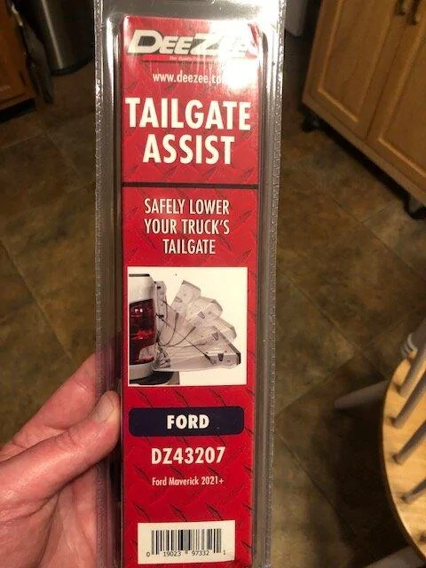 Ford Maverick Got tailgate assist direct from DeeZee quickly IMG_3143