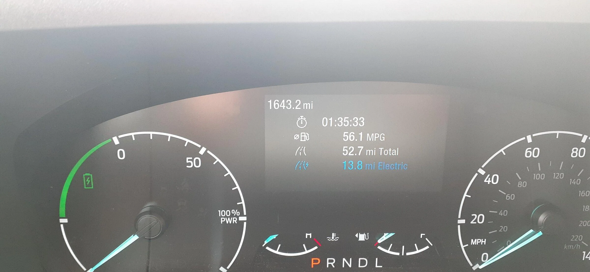 Ford Maverick Hybrid towing experience 20220603_105021