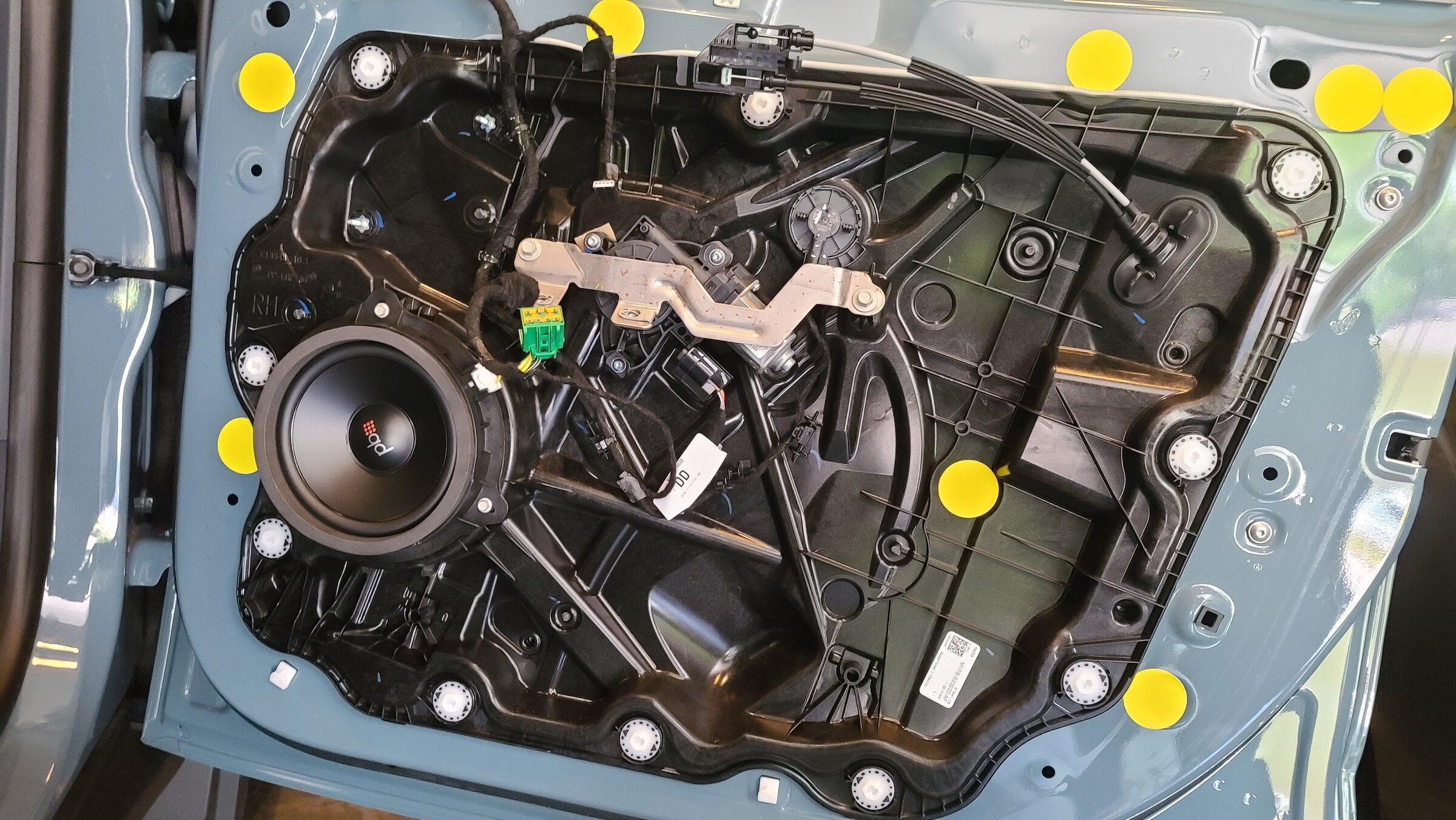 Ford Maverick Easy Speakers Upgrade -- drop in and no existing modifications required 20220604_123613