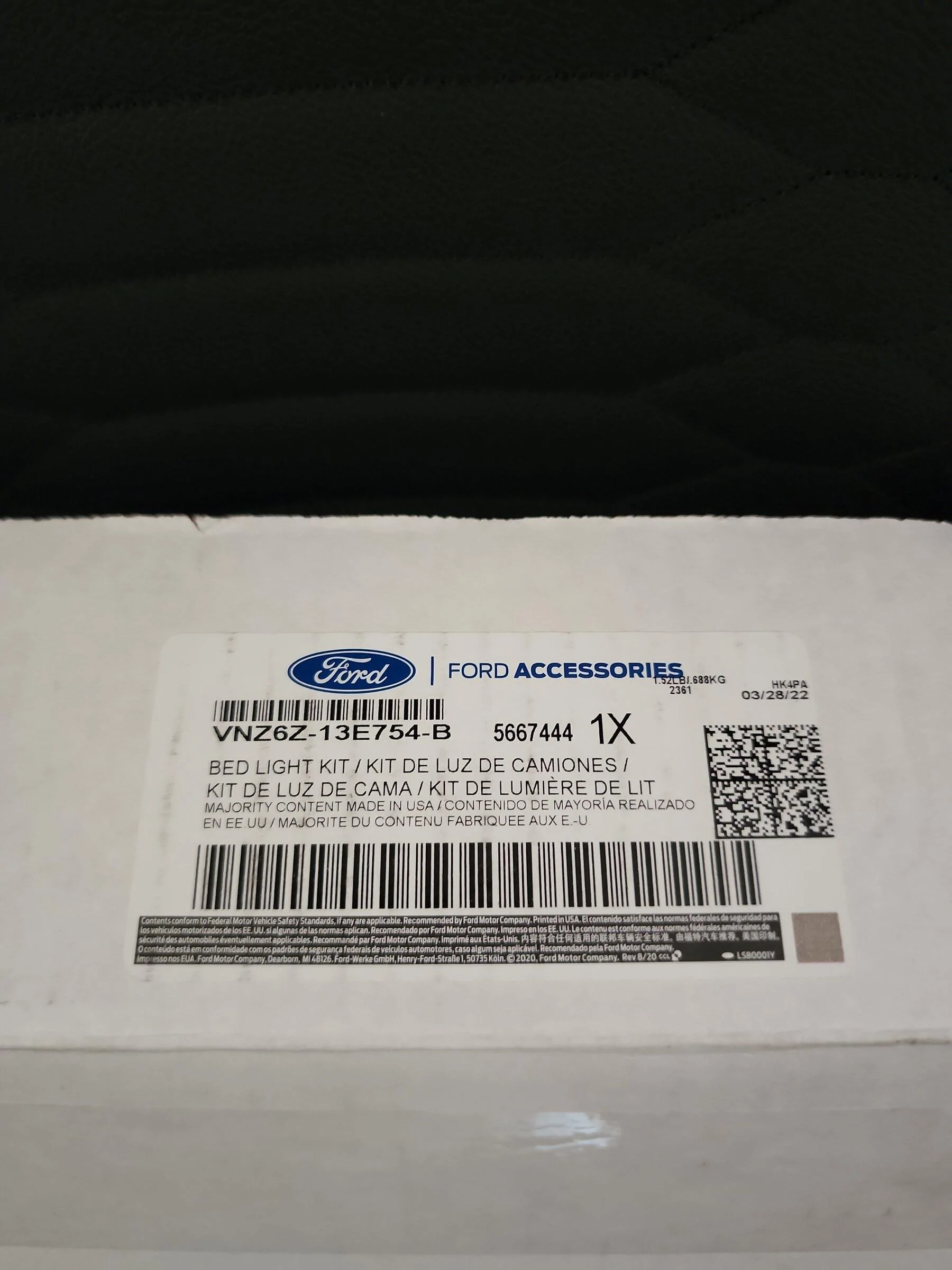 Ford Maverick For Sale:  Ford/Lumen Touchlink bed light kit IMG_20220604_181308