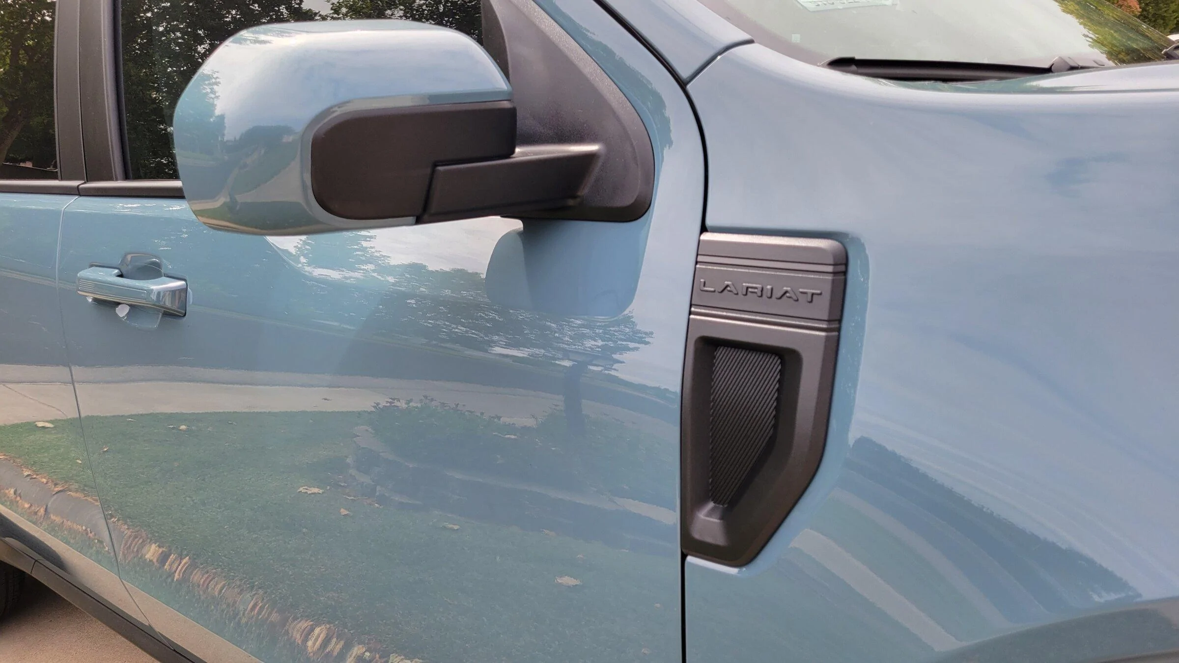 Ford Maverick Plasti Dipping the badging 20220604_161523