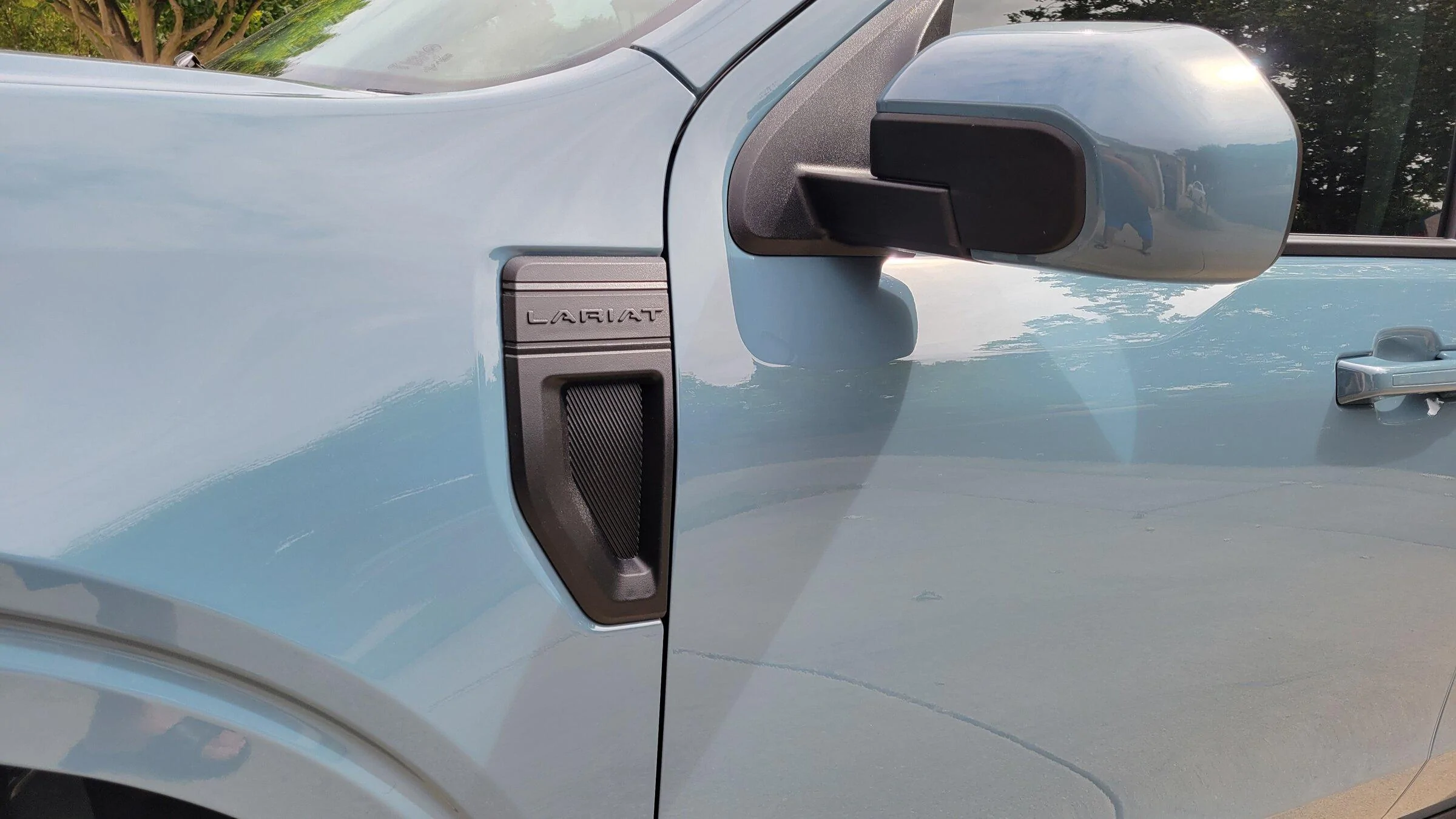 Ford Maverick Plasti Dipping the badging 20220604_161511