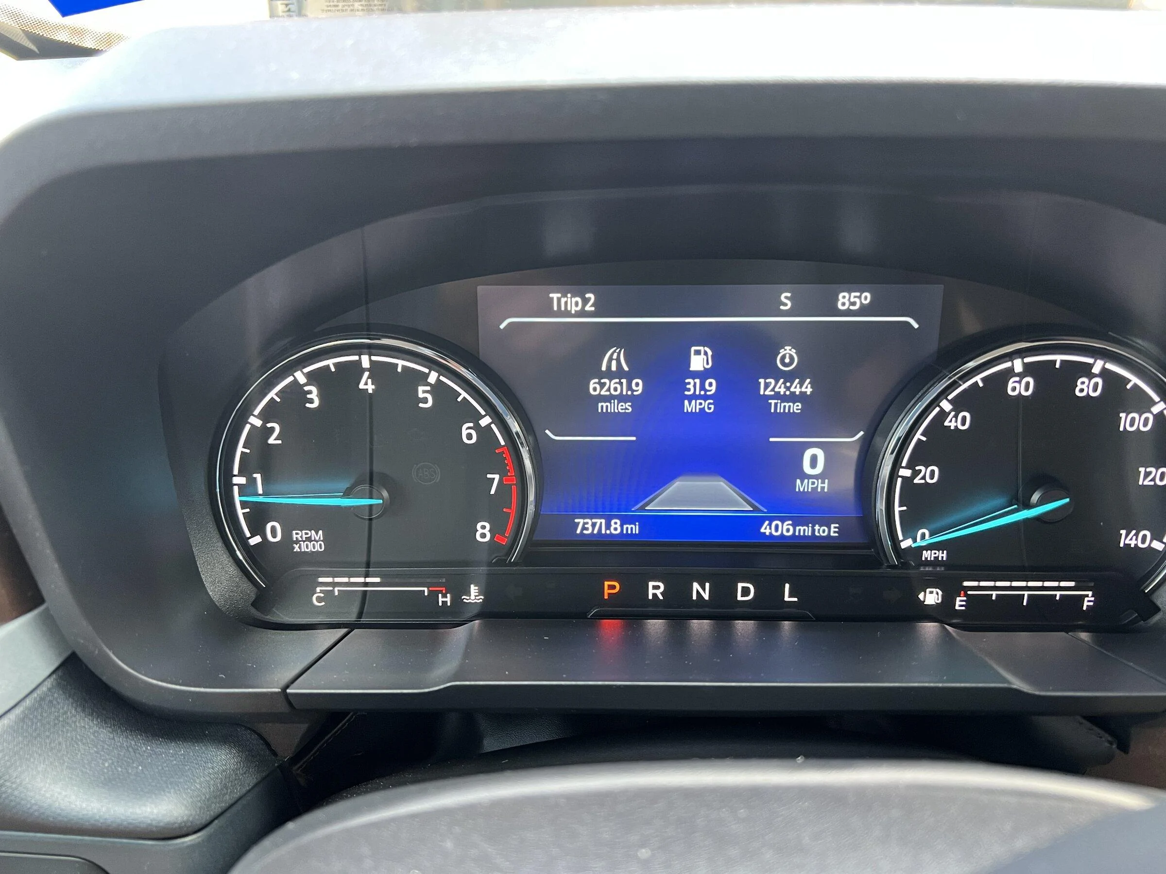 Ford Maverick 6,000 Mile Road Trip Report Maverick road trip odometer