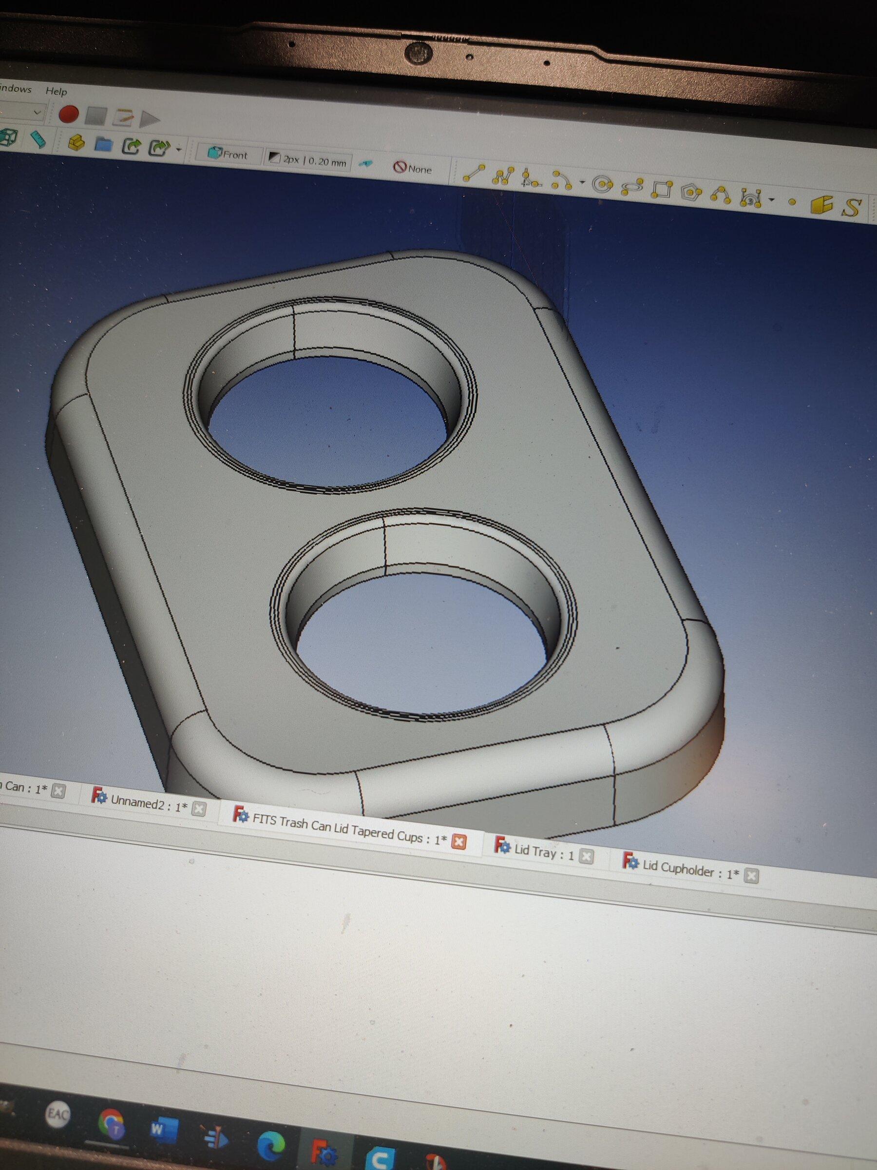 Ford Maverick 3D printing idea I'm working on w/ a new member 8141