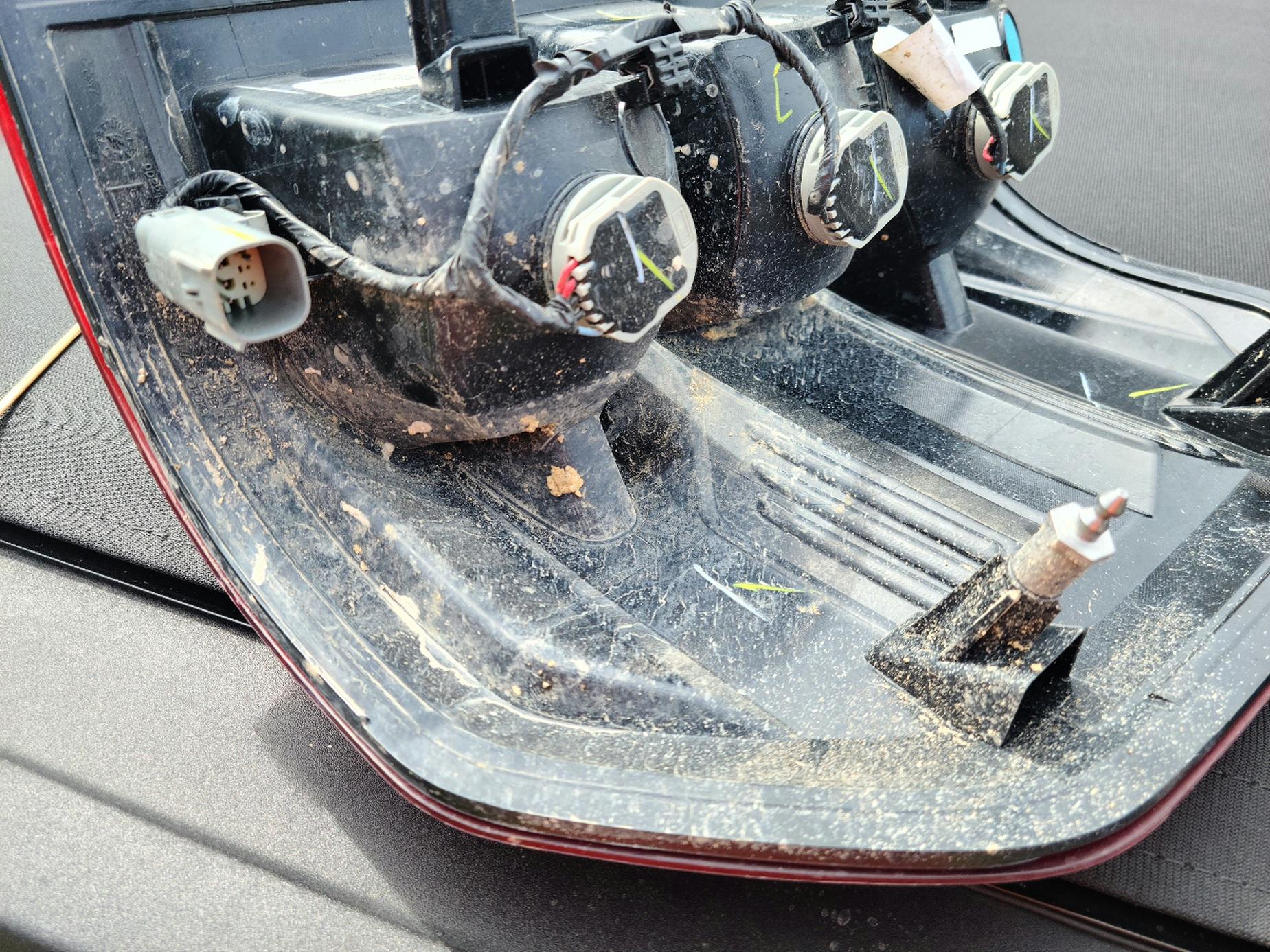 Ford Maverick Mud / salt / debris trap 20220605_104632