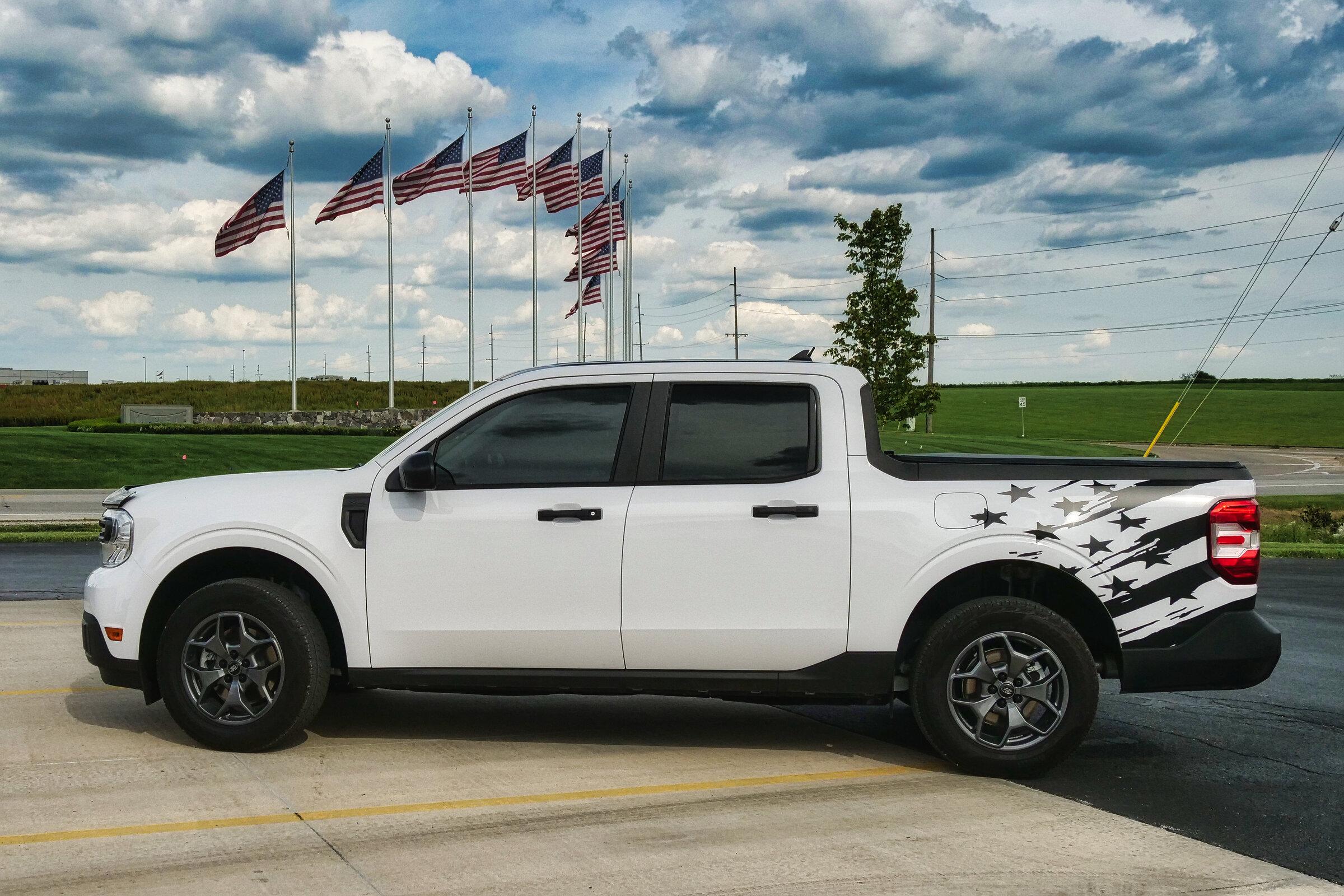 Ford Maverick OXFORD WHITE Maverick Photos Thread truckflags