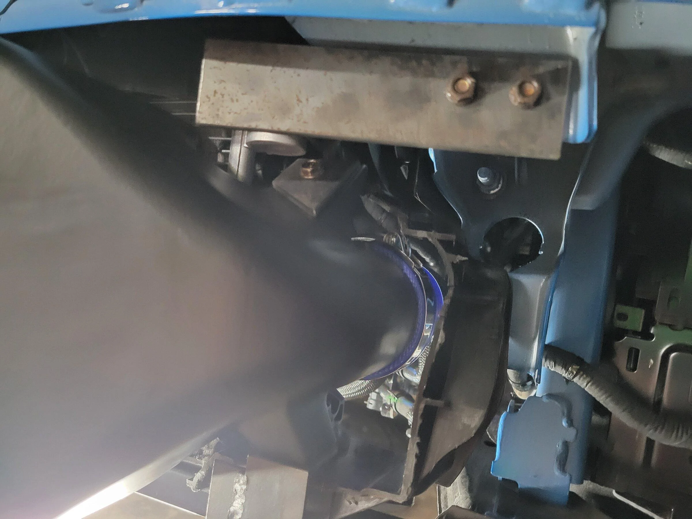 Ford Maverick Project QuikRik. My Velocity Blue XL AWD Performance build 20220605_211651