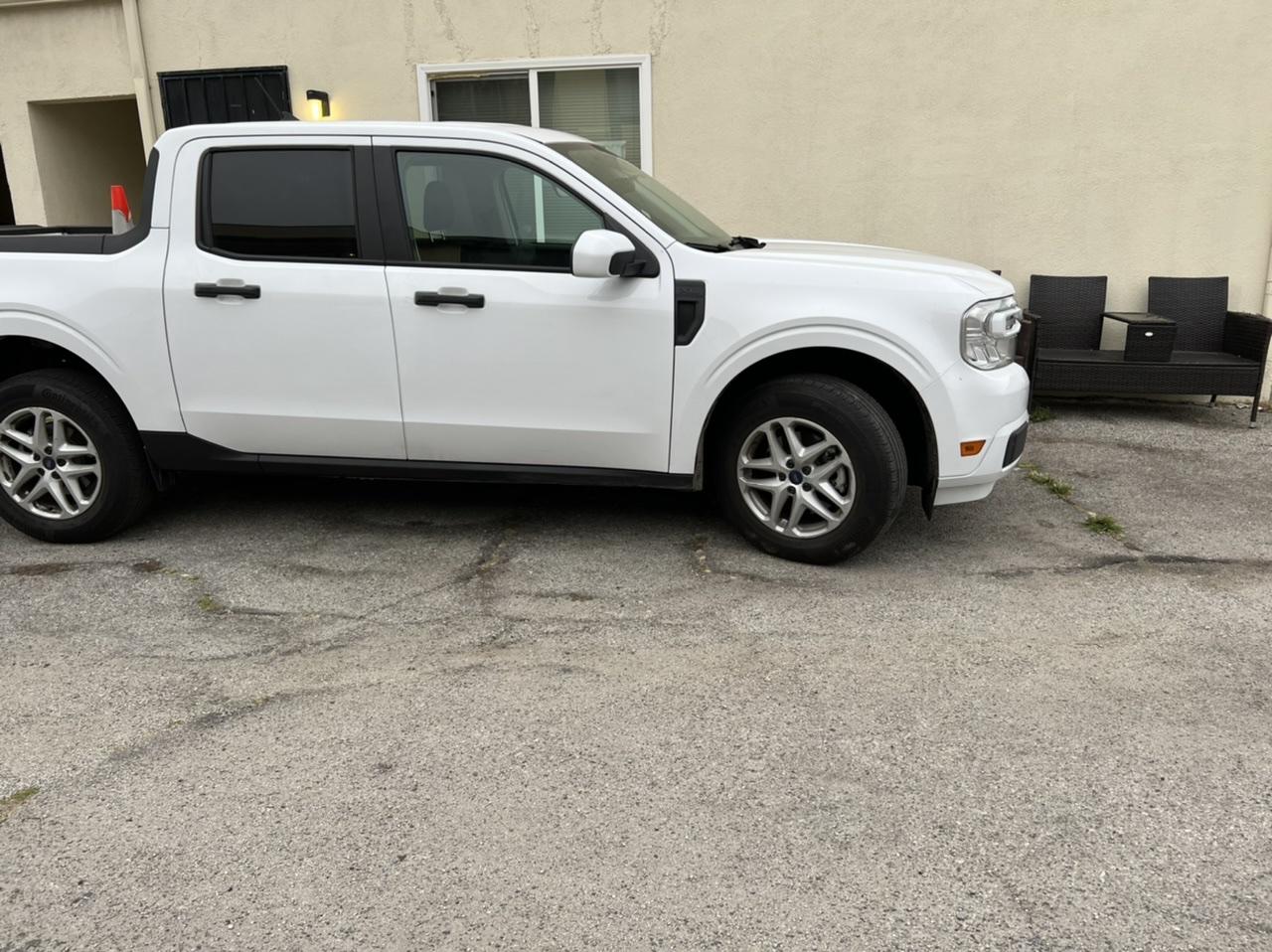 Ford Maverick Oxford White! Painted grill, bumper and mirrors 7E15D344-7F12-43FA-AA07-7D338E394F40