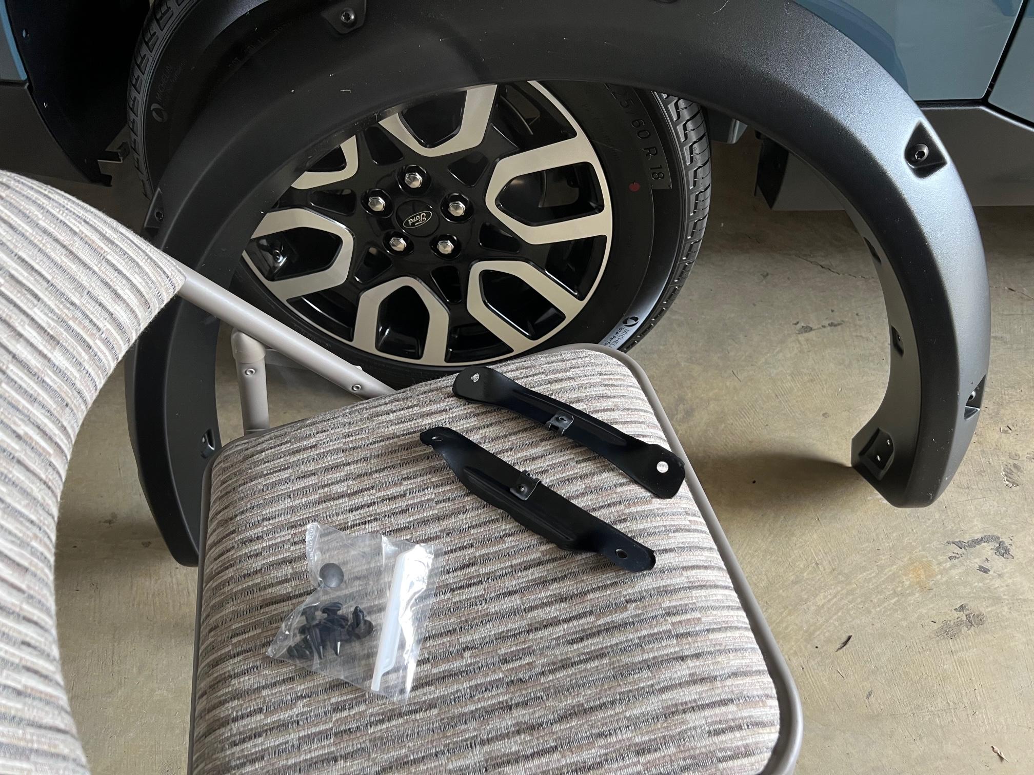 Ford Maverick Installed bushwacker flares IMG_7034 (1)