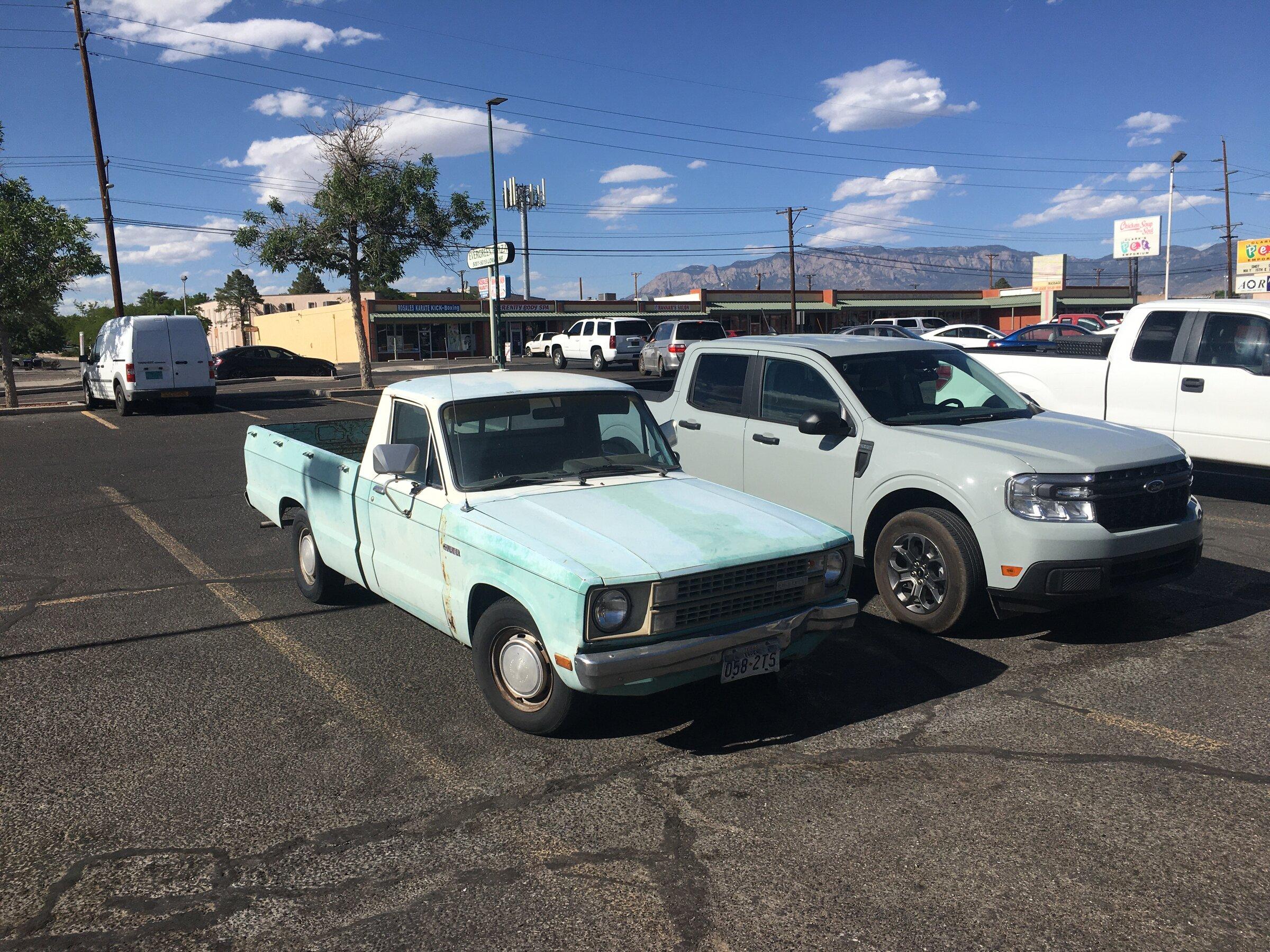 Ford Maverick Not all that small. IMG_9365.JPG