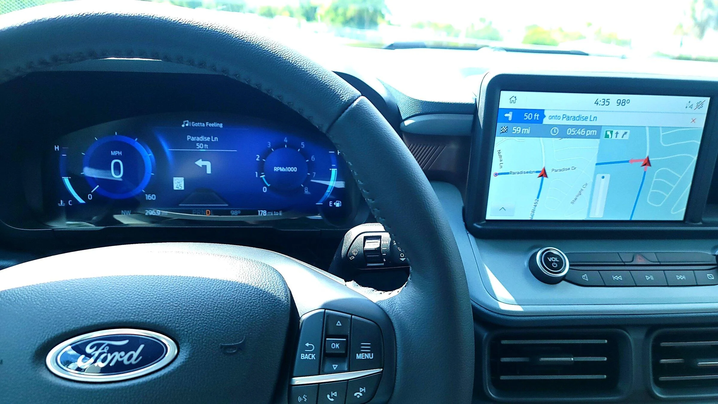 Ford Maverick Full digital gauge cluster from Ford Escape swap into Maverick 20220607_163539