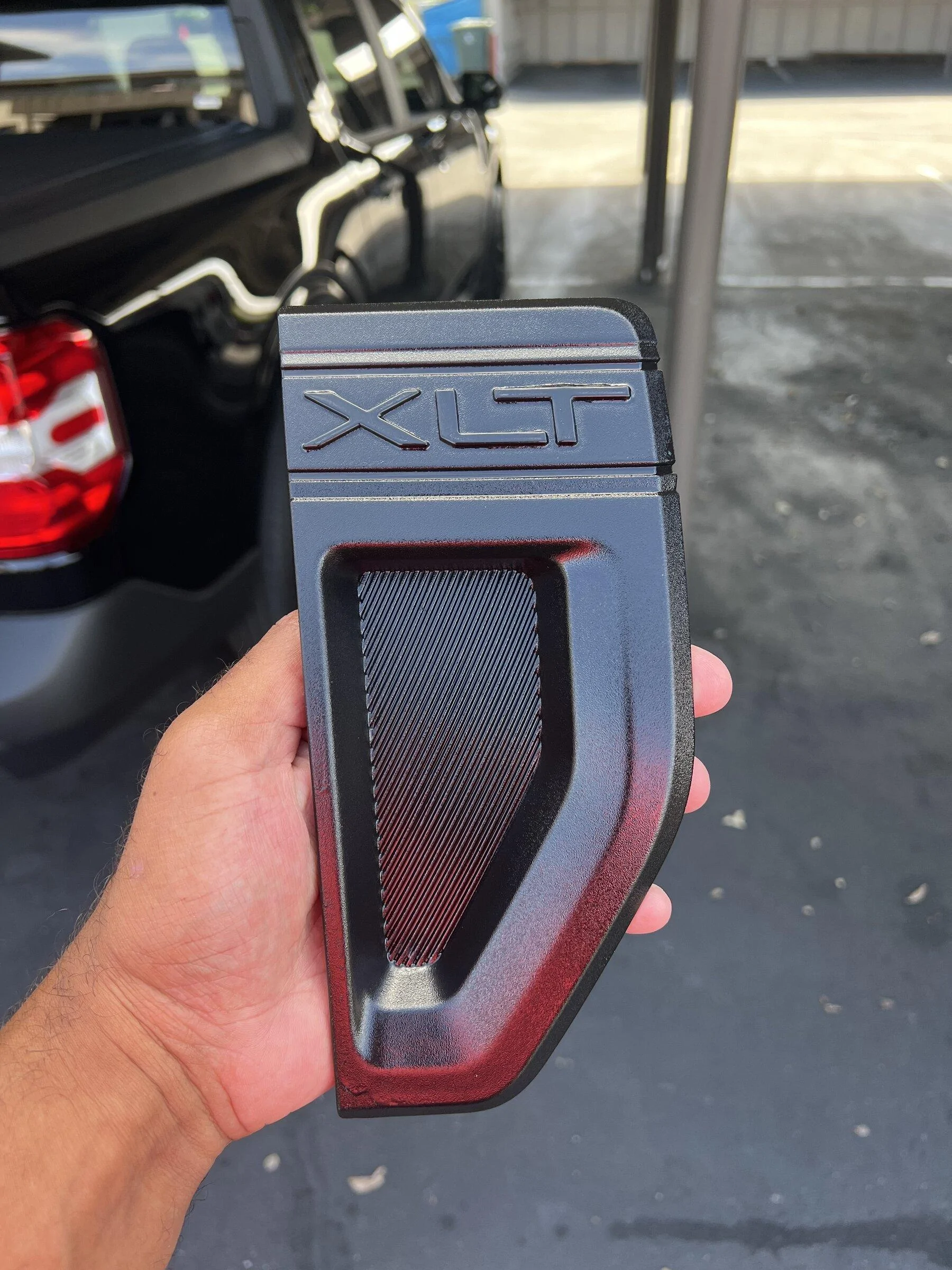 Ford Maverick Plasti Dipping the badging D4C7226B-3E57-4A61-BAB4-05012692D58A