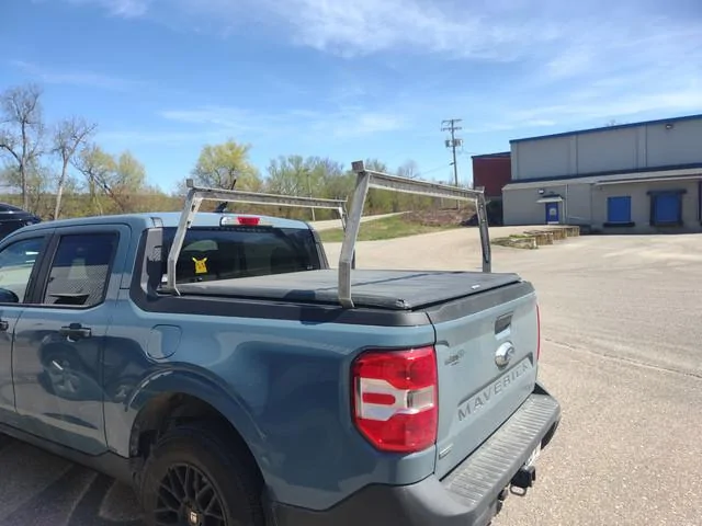 Ford Maverick Custom bed ladder/pipe rack Maverick-bed-rack