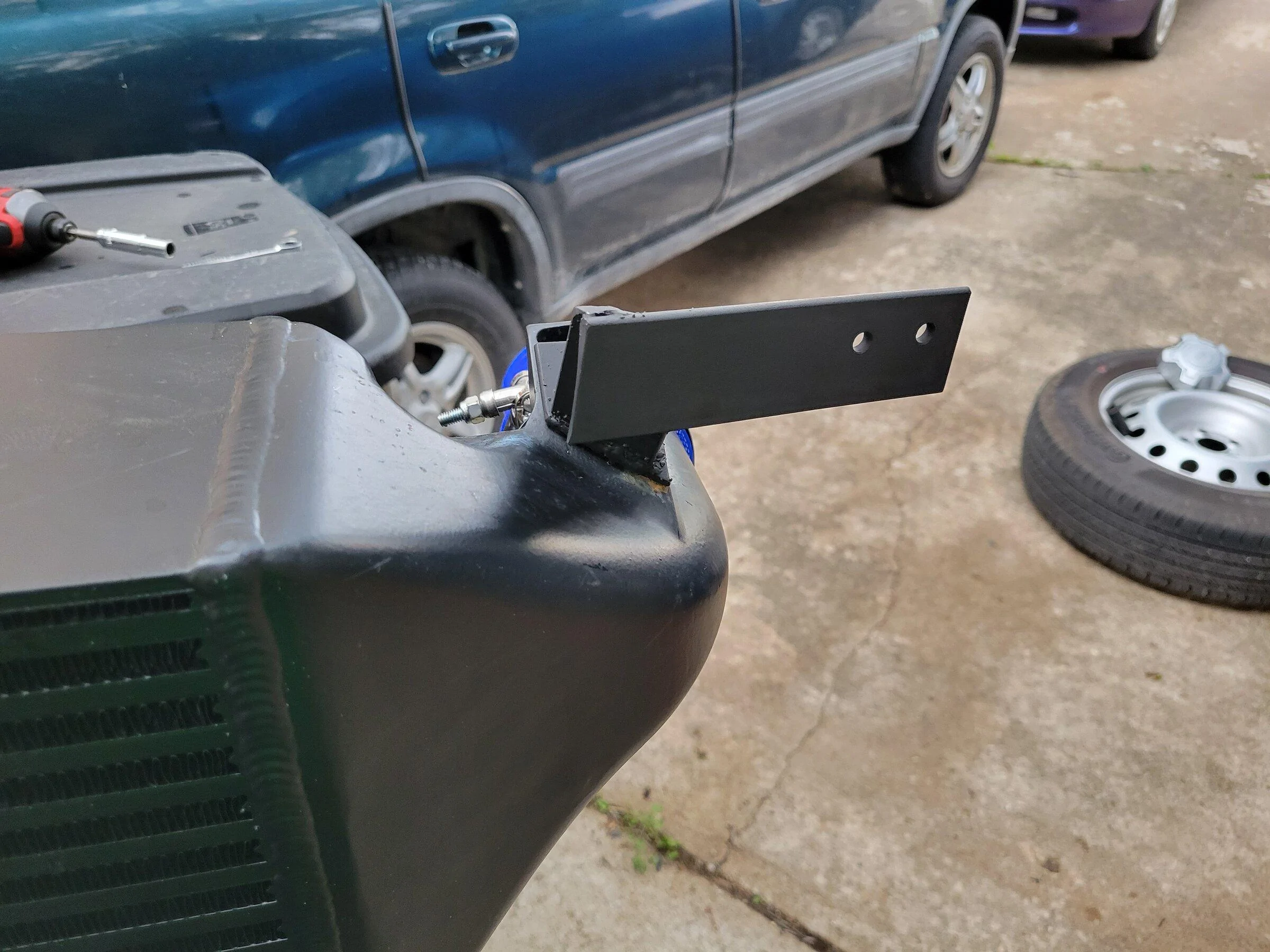Ford Maverick Project QuikRik. My Velocity Blue XL AWD Performance build 20220606_171523