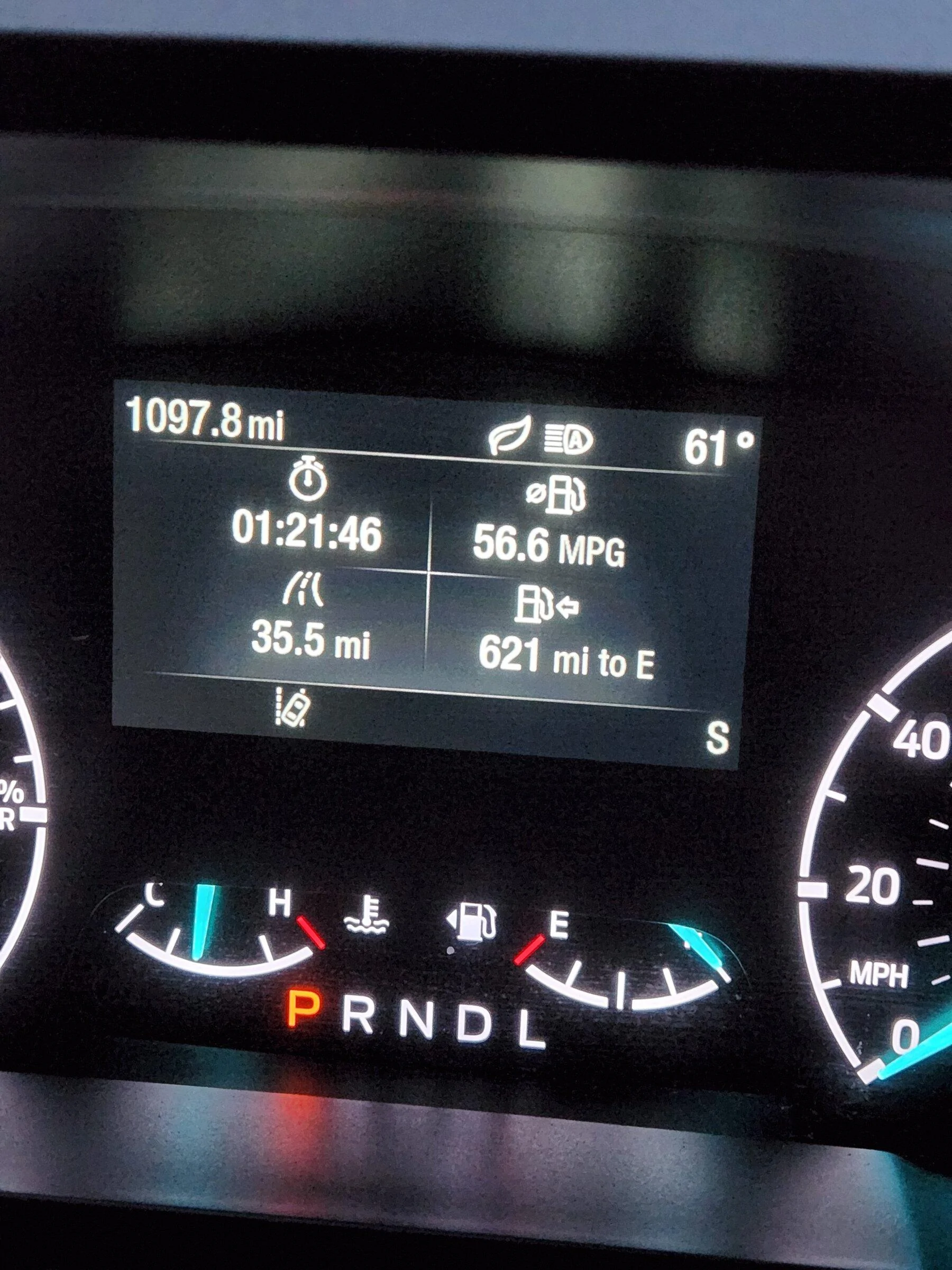 Ford Maverick Impressed by the MPG 20220607_212026
