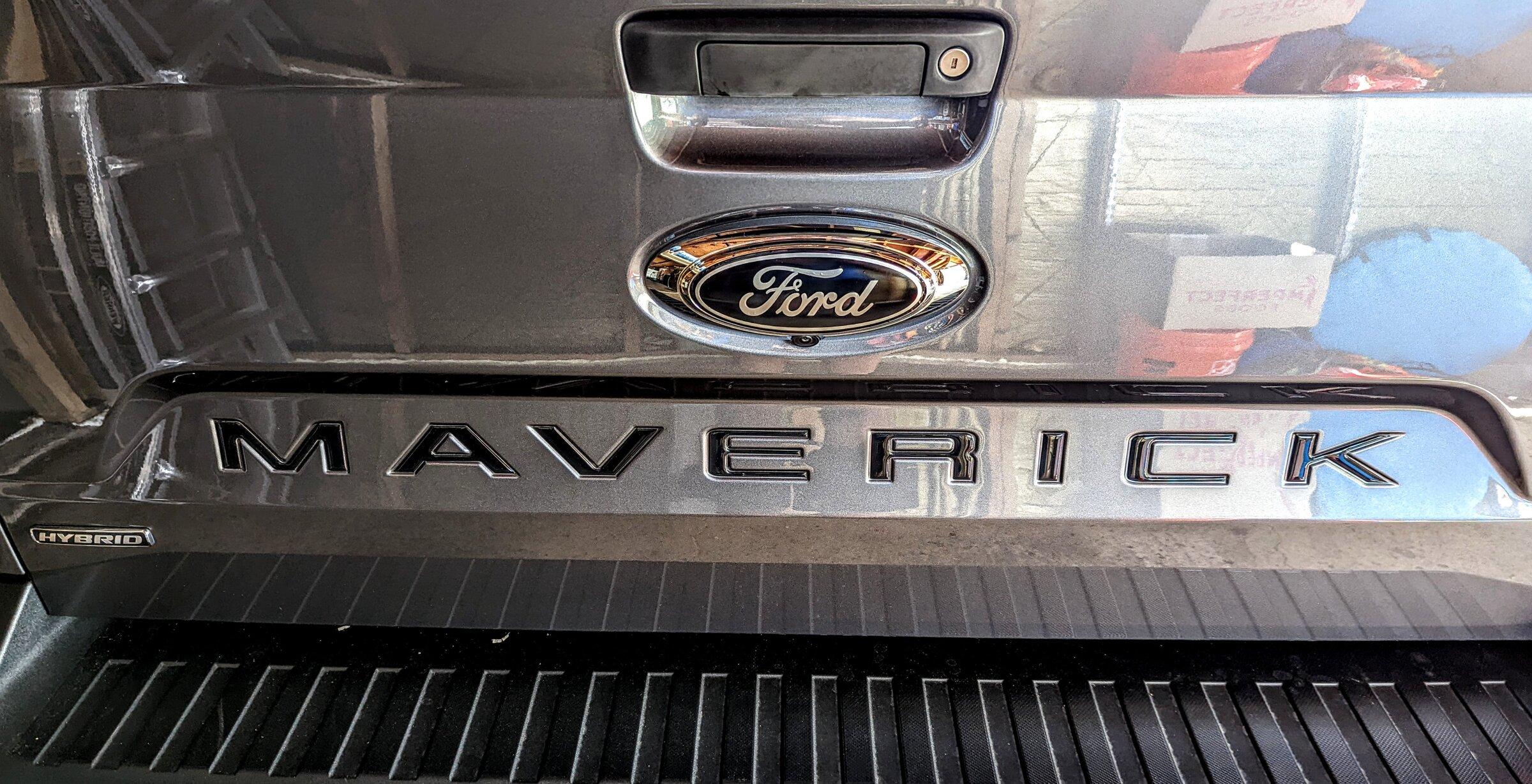 Ford Maverick Tailgate Lettering Color? PXL_20220516_184822815~2