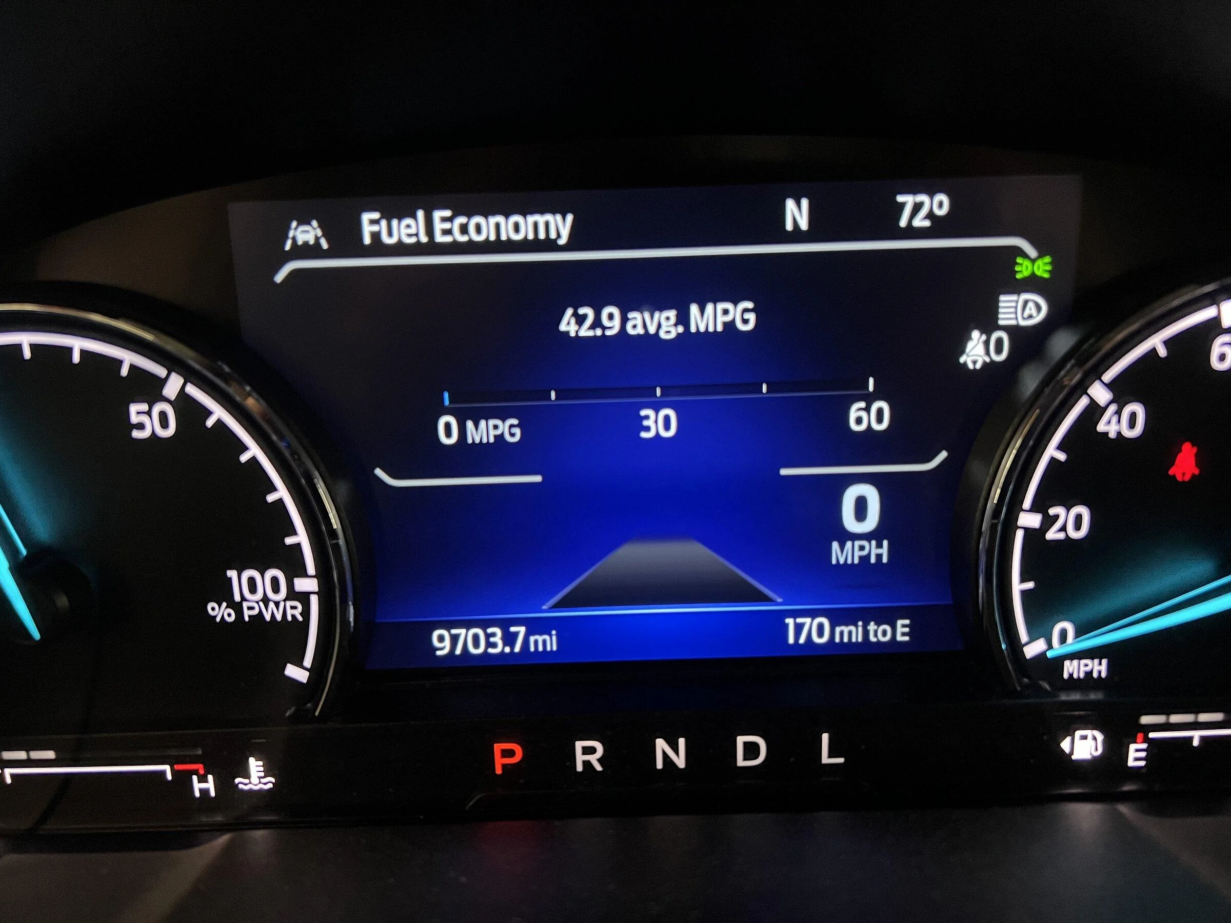 Ford Maverick Rolling Average?  9,700 mile Review and Fuel Economy Check-In, Hybrid Lariat IMG-1135