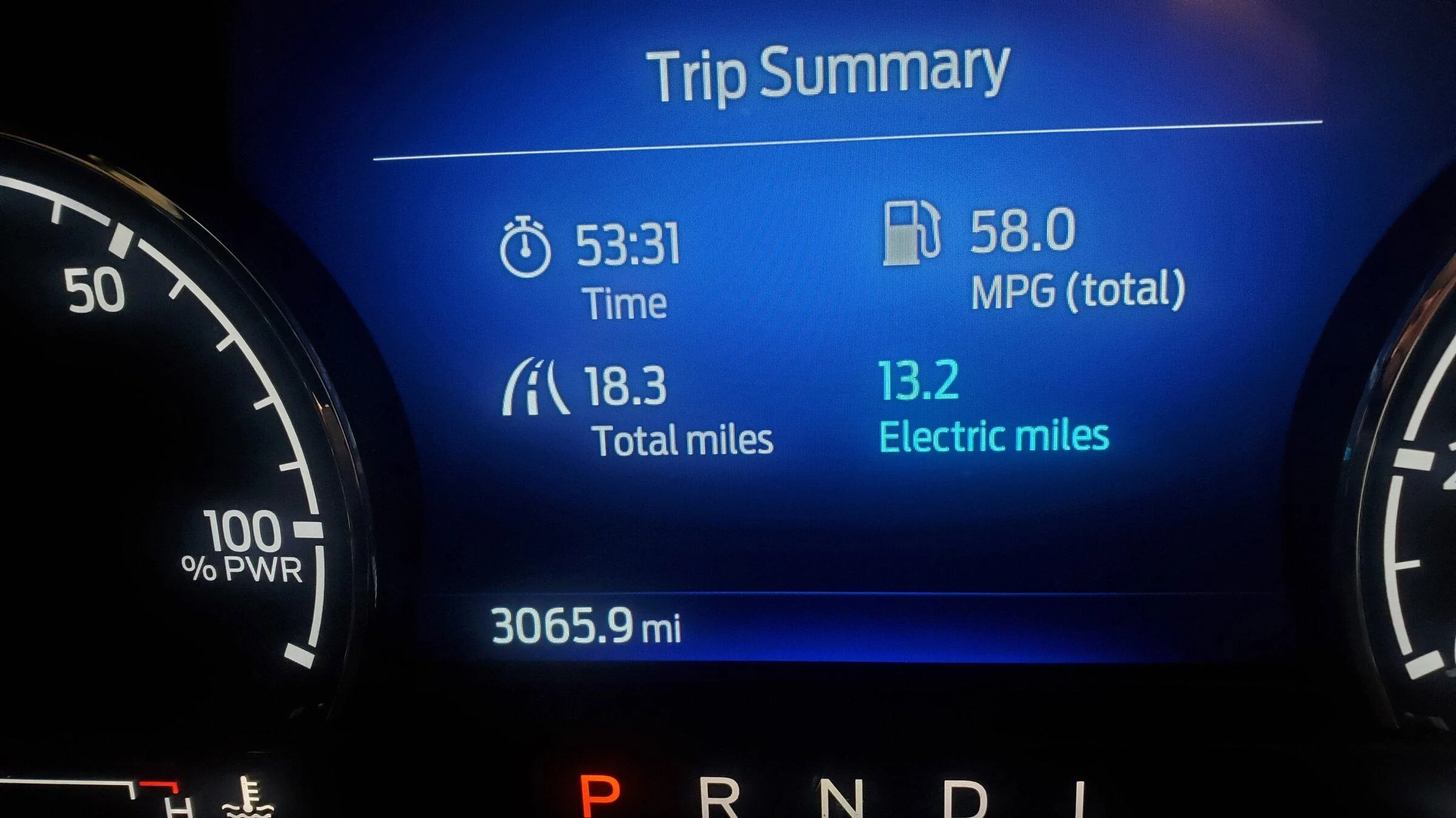 Ford Maverick Rolling Average?  9,700 mile Review and Fuel Economy Check-In, Hybrid Lariat 20220517_082039