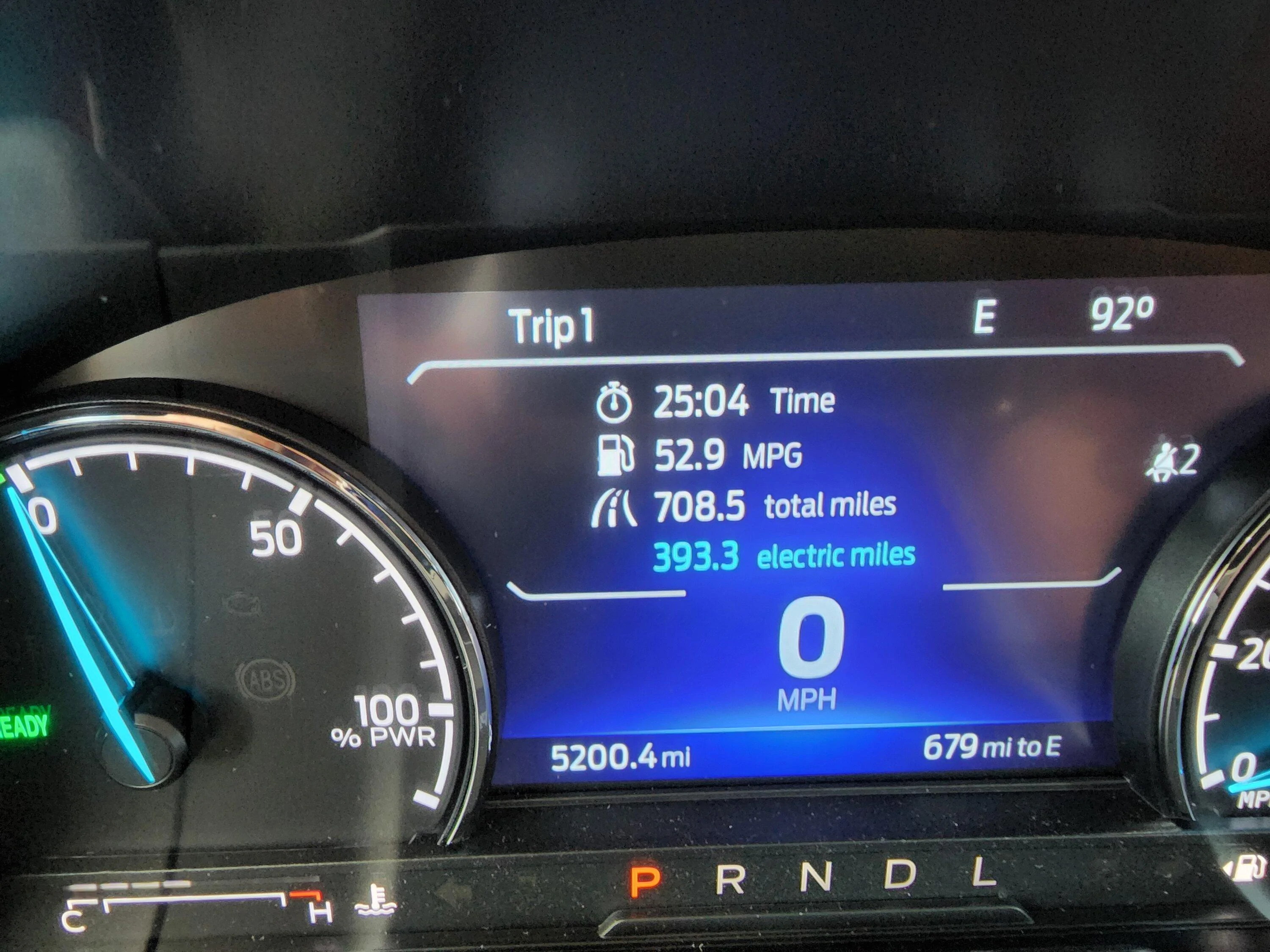 Ford Maverick Got 600 miles on full tank... Hybrid Maverick rocks! 20220603_160101
